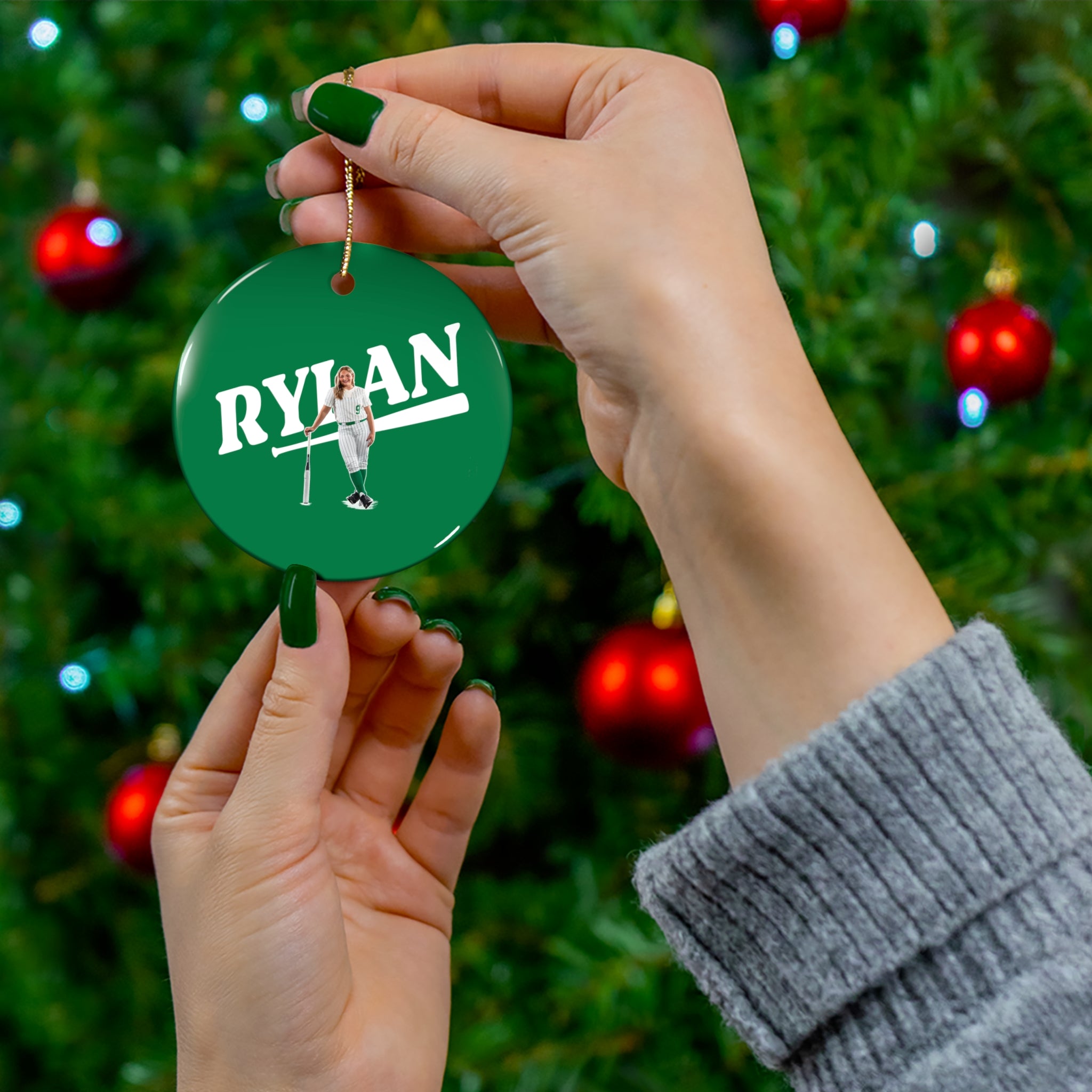 Rylan Miller Ceramic Ornament