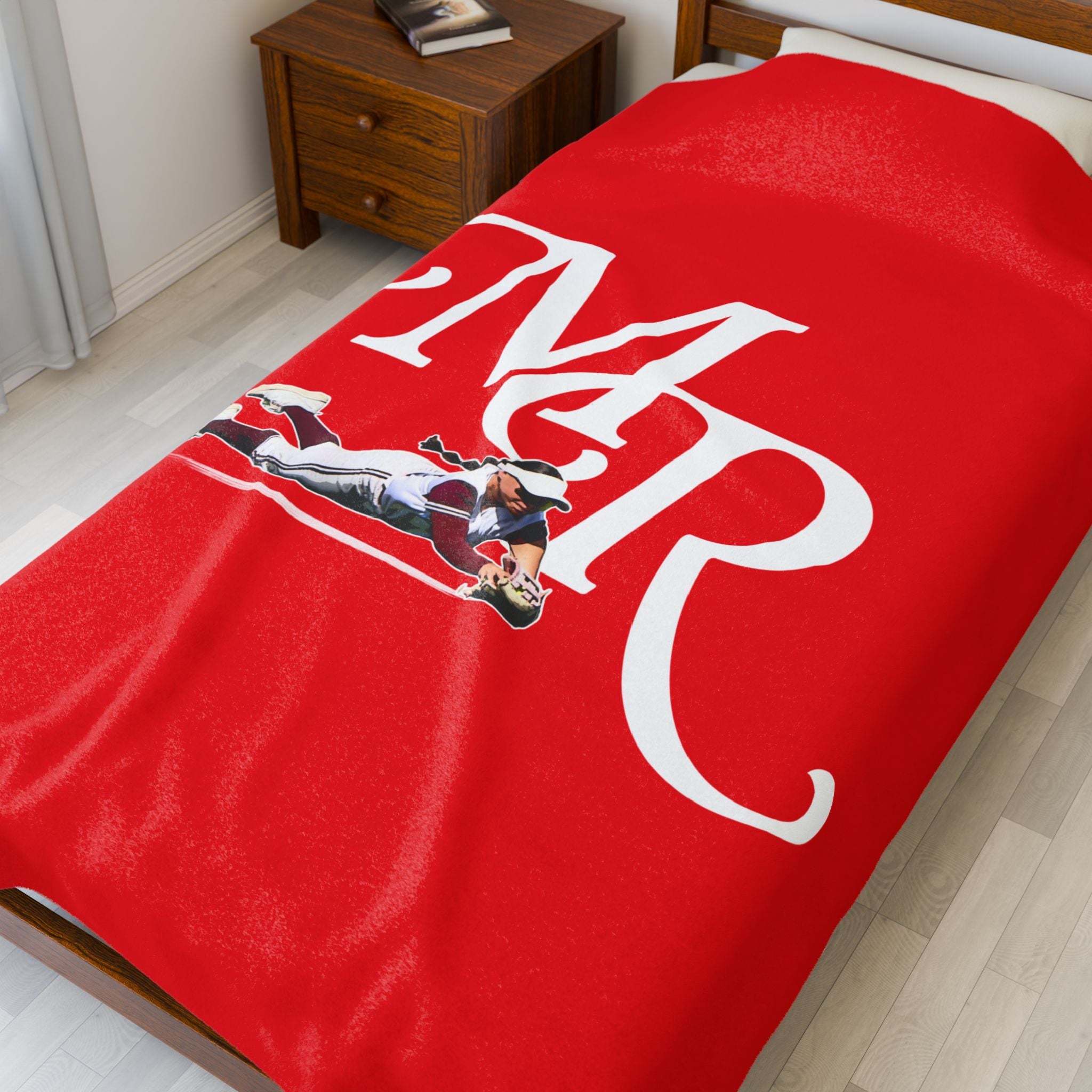 Marissa Rodriguez Velveteen Plush Blanket