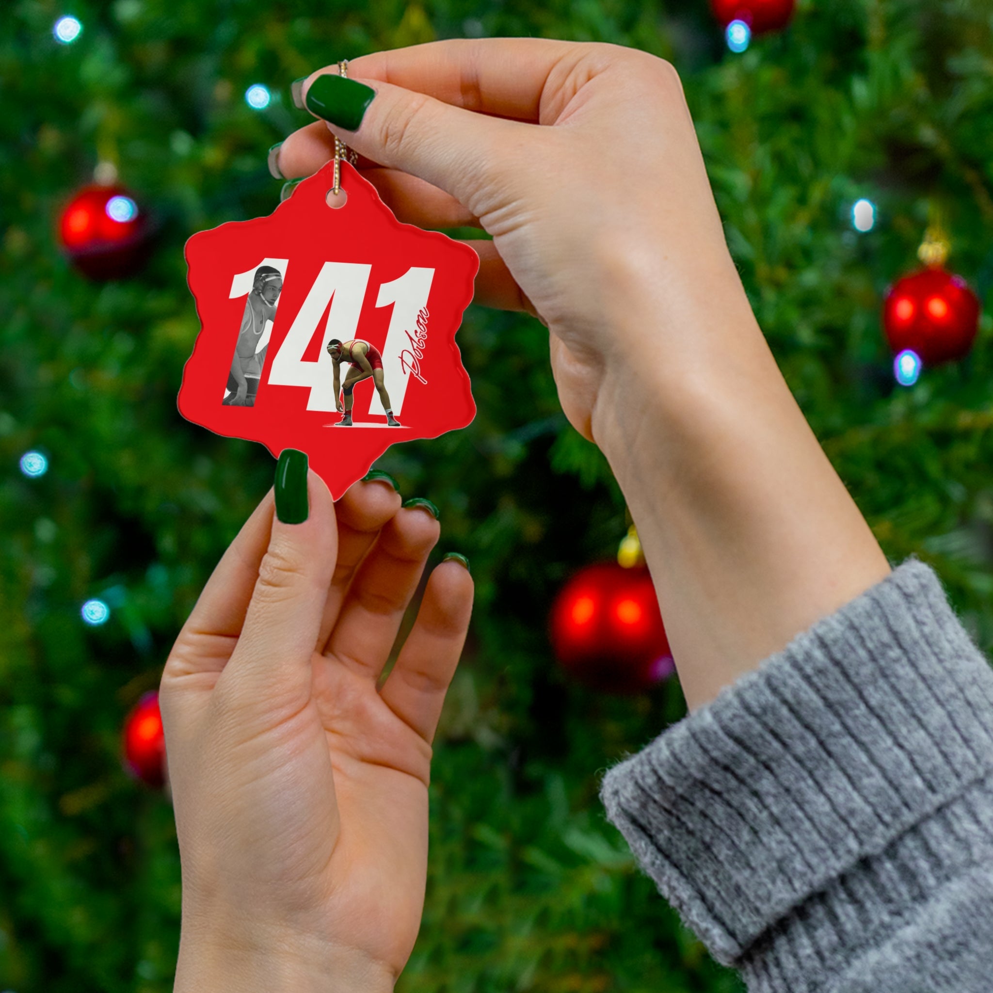 Caden Polson Ceramic Ornament