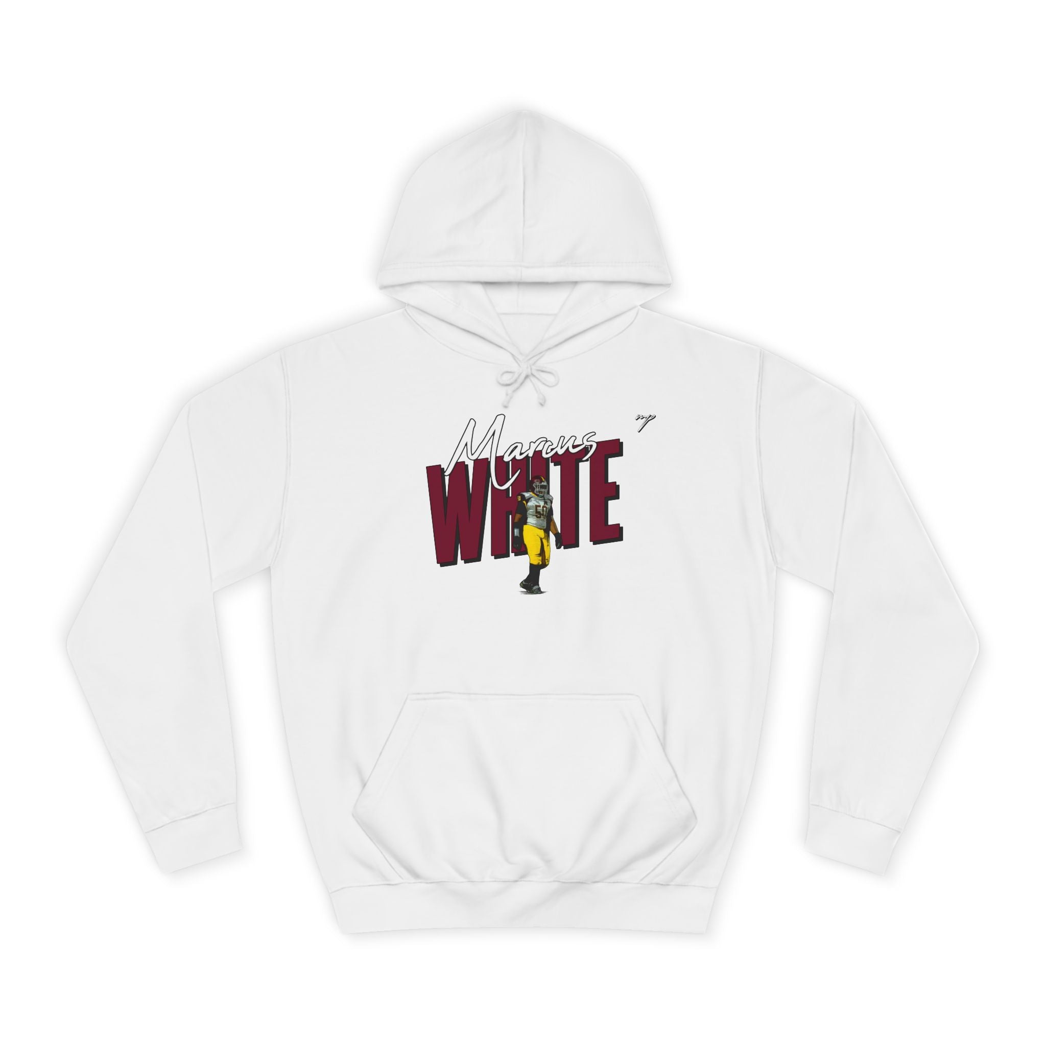 Marcus White Hoodie