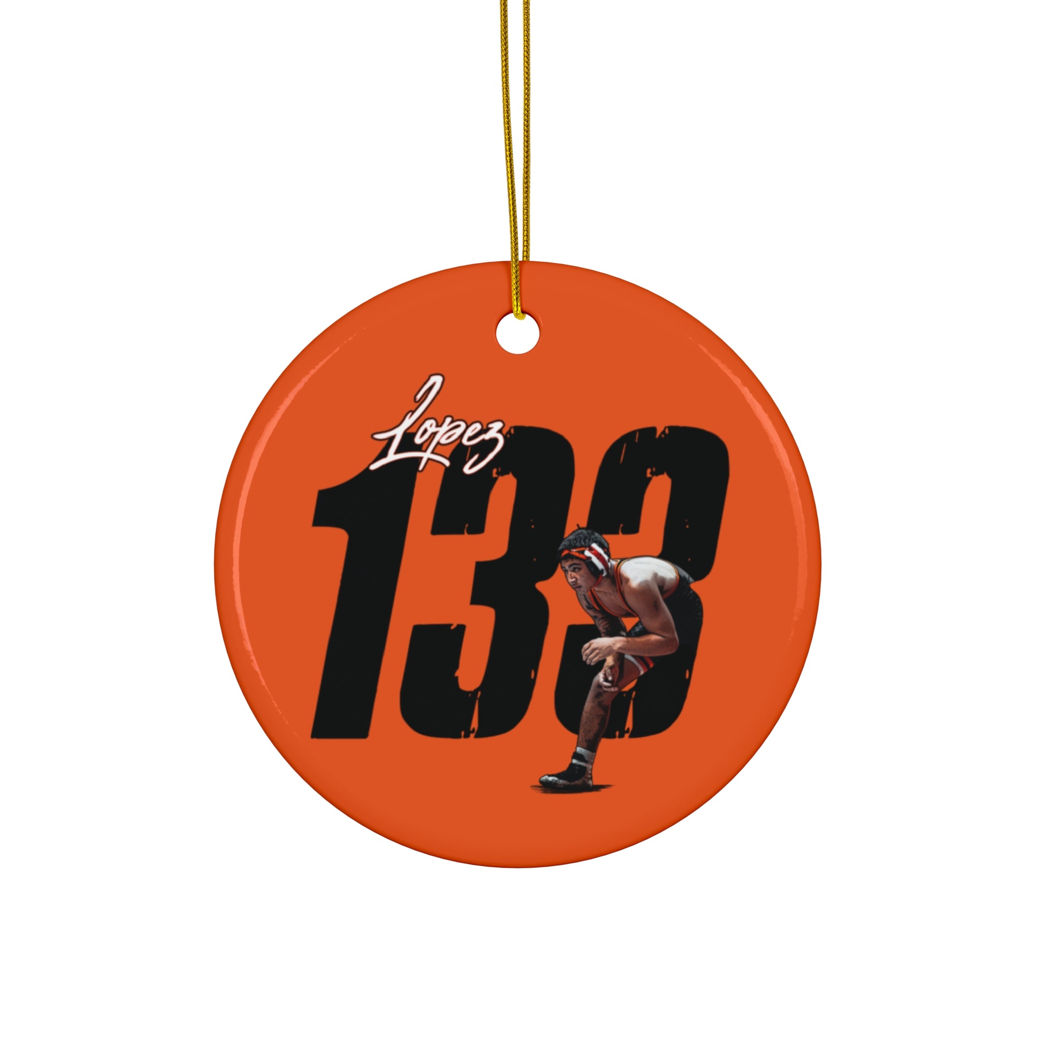 Jeff Lopez Ceramic Ornament