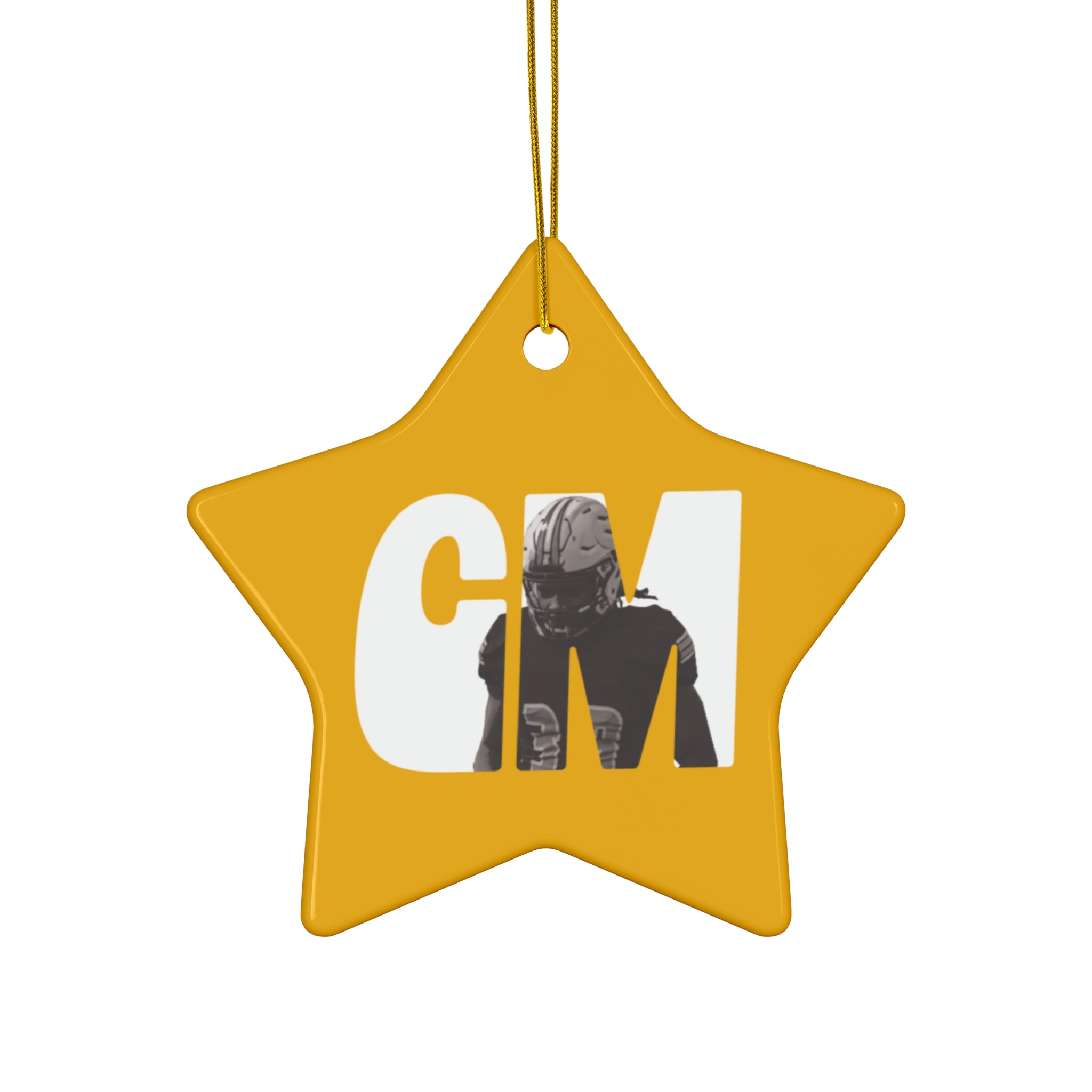 Cam Mahan Ceramic Ornament