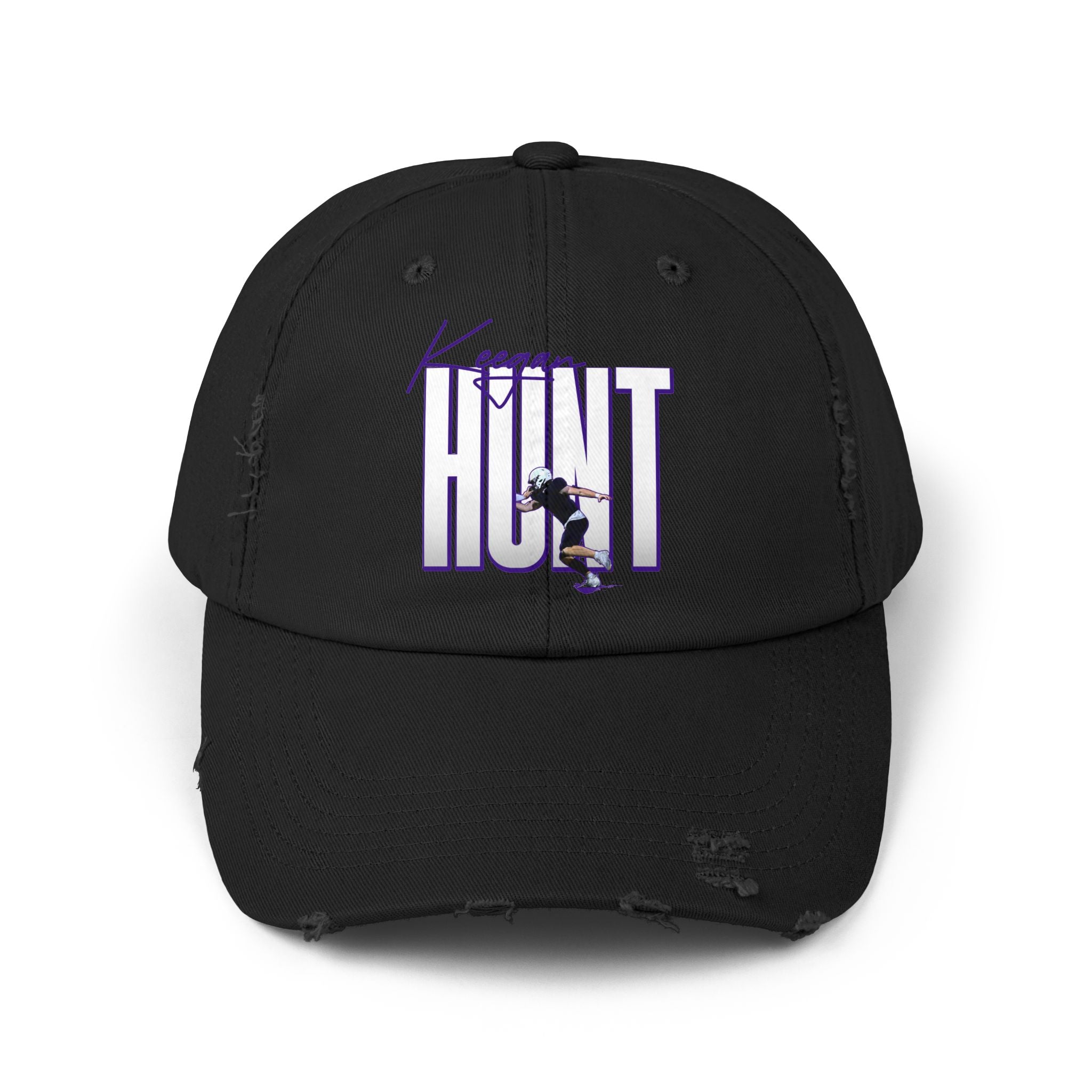 Keegan Hunt Distressed Dad Cap