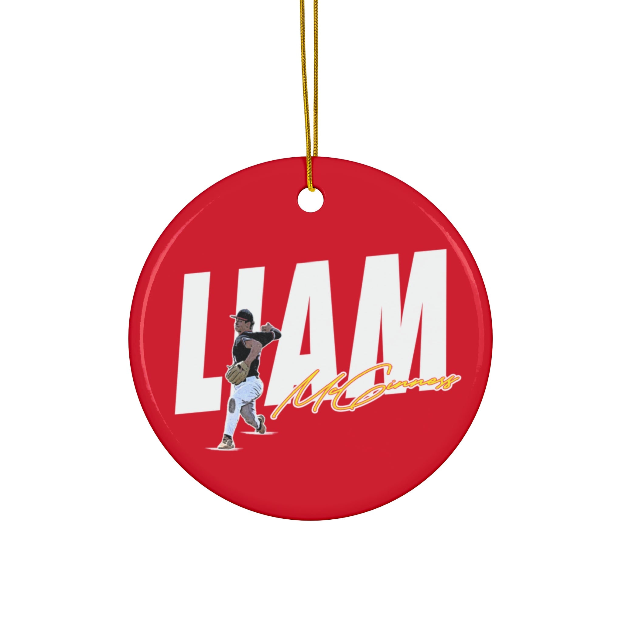 Liam McGinness Ceramic Ornament