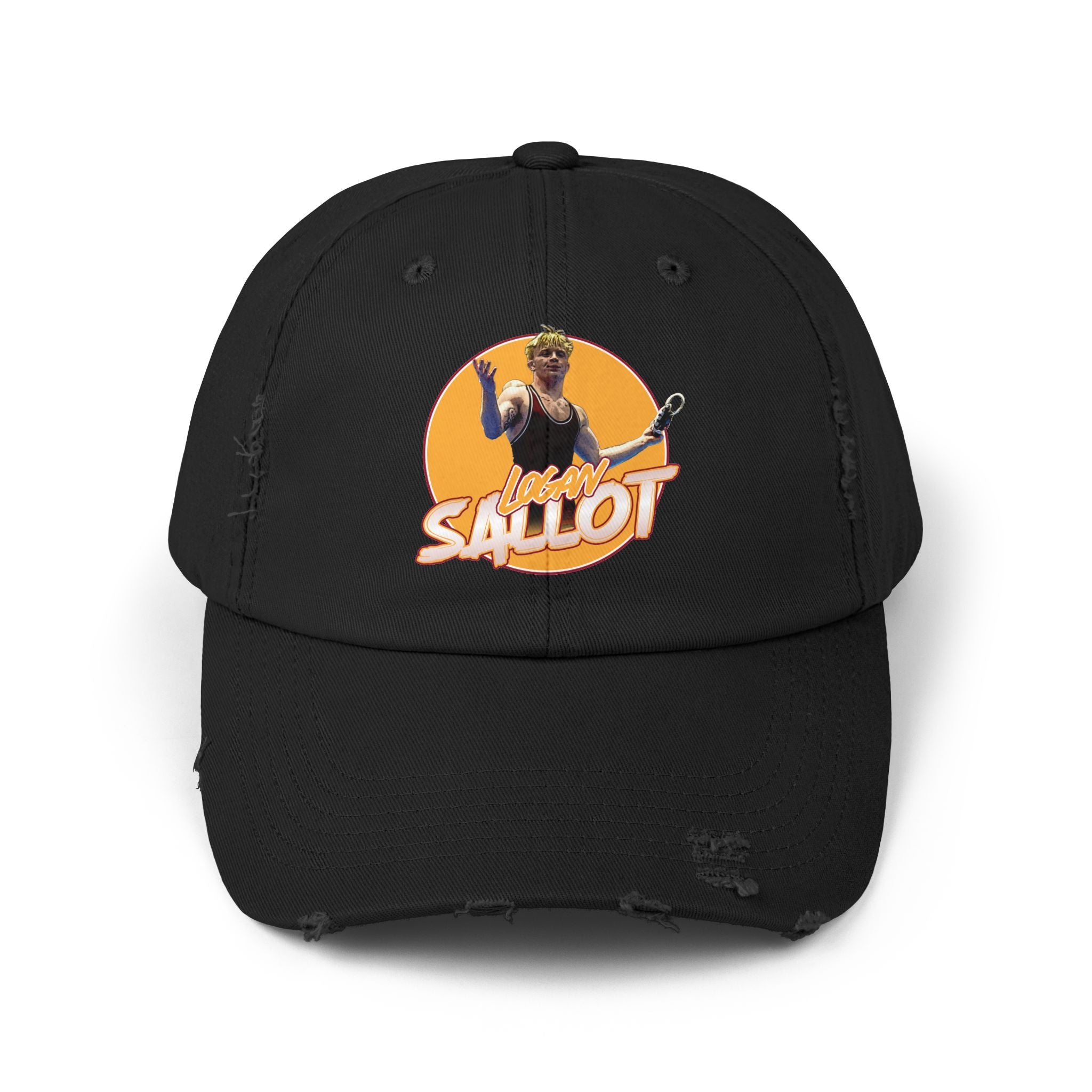 Logan Sallot Distressed Dad Cap