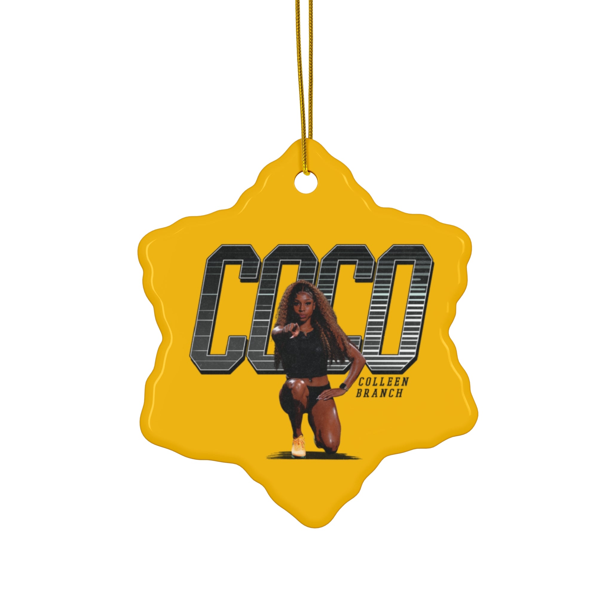 Colleen "Co Co" Branch Ceramic Ornament