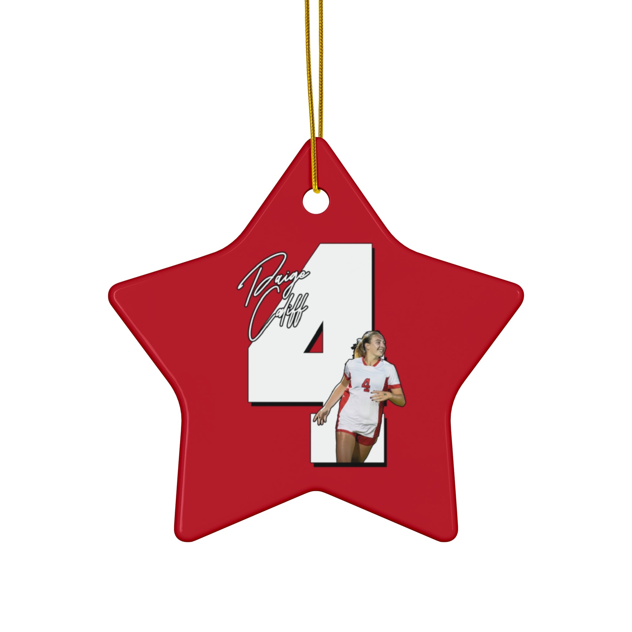 Paige Califf Ceramic Ornament