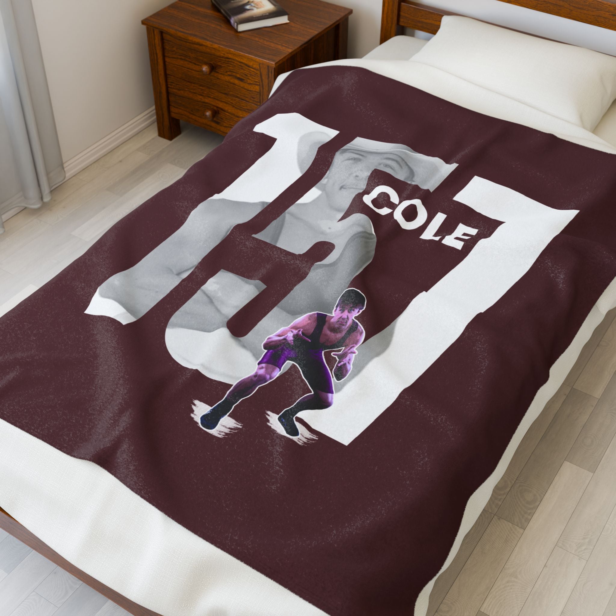 Cole Dummer Velveteen Plush Blanket