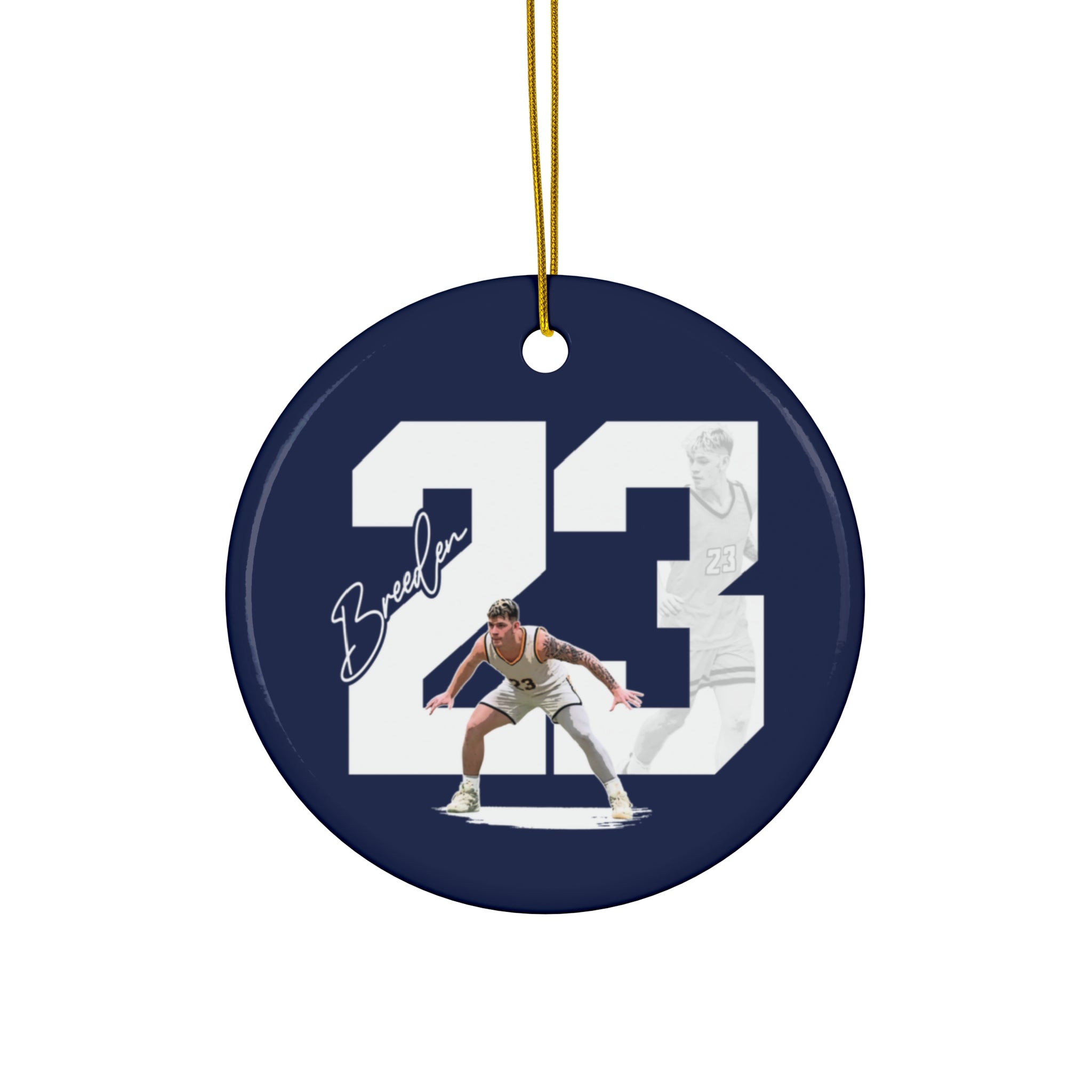 Spencer Breeden Ceramic Ornament