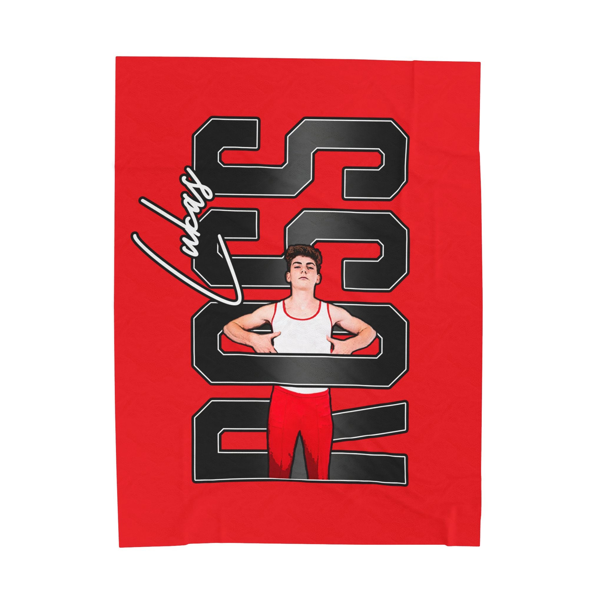 Lukas Ross Velveteen Plush Blanket