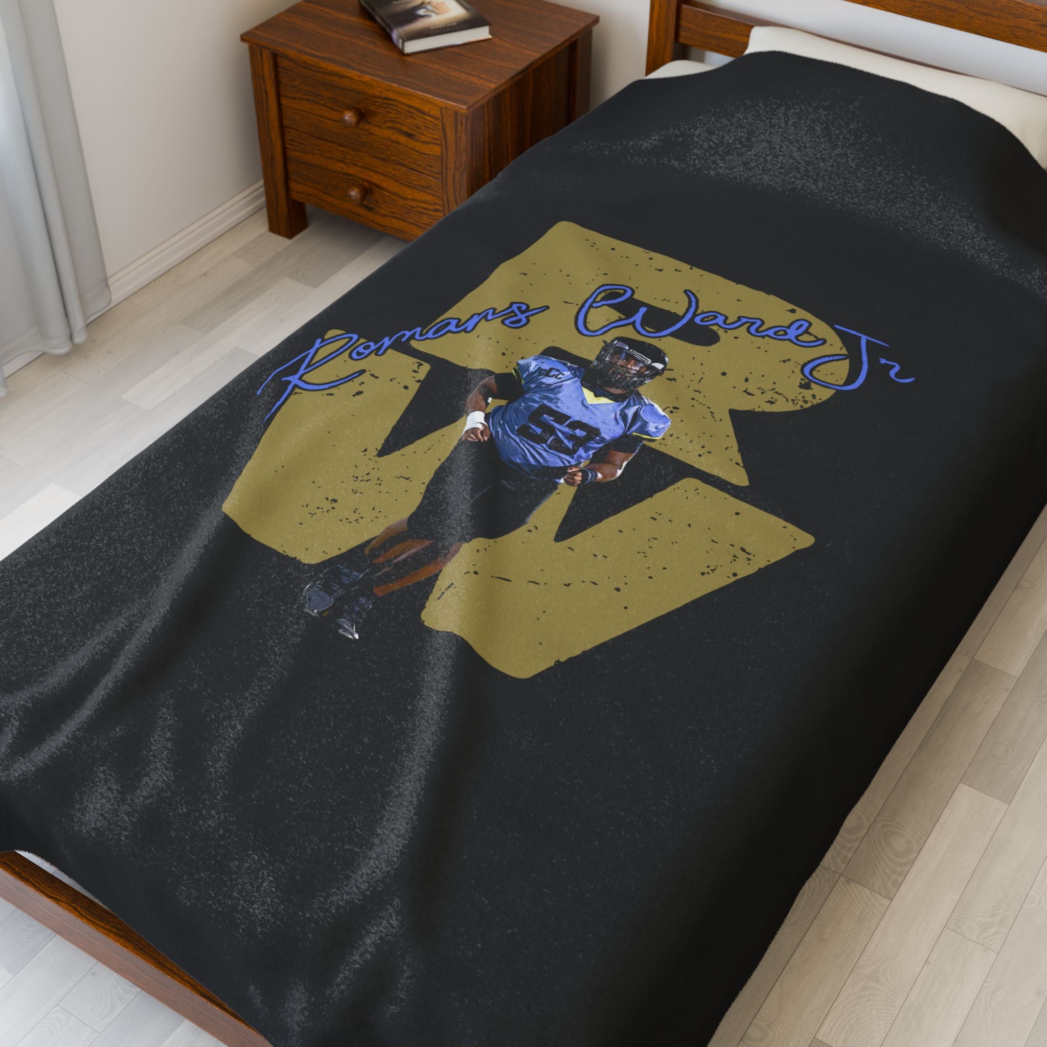Romans Ward Jr Velveteen Plush Blanket