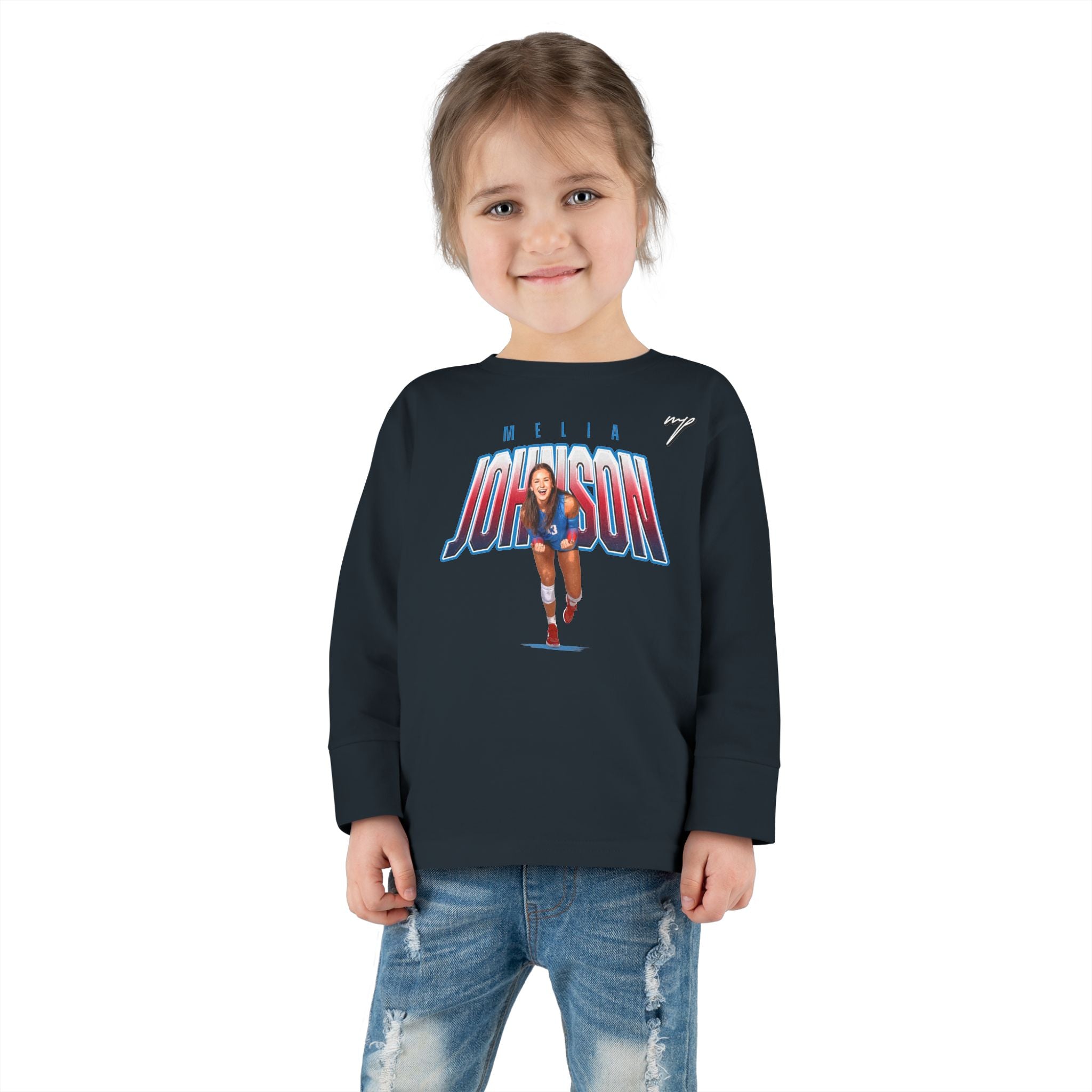 Melia Johnson Toddler Long Sleeve Tee