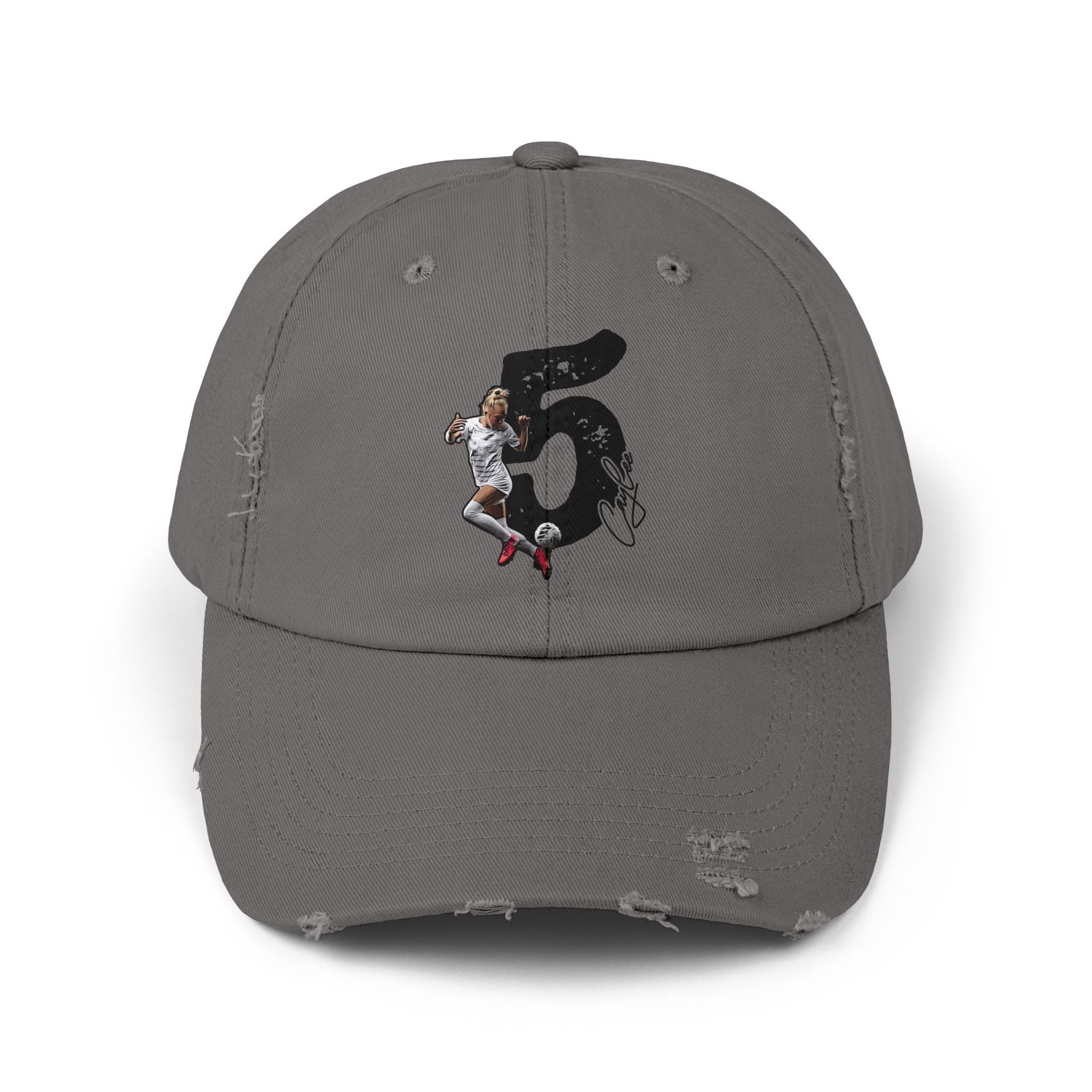 Caylee Kerr Distressed Dad Cap