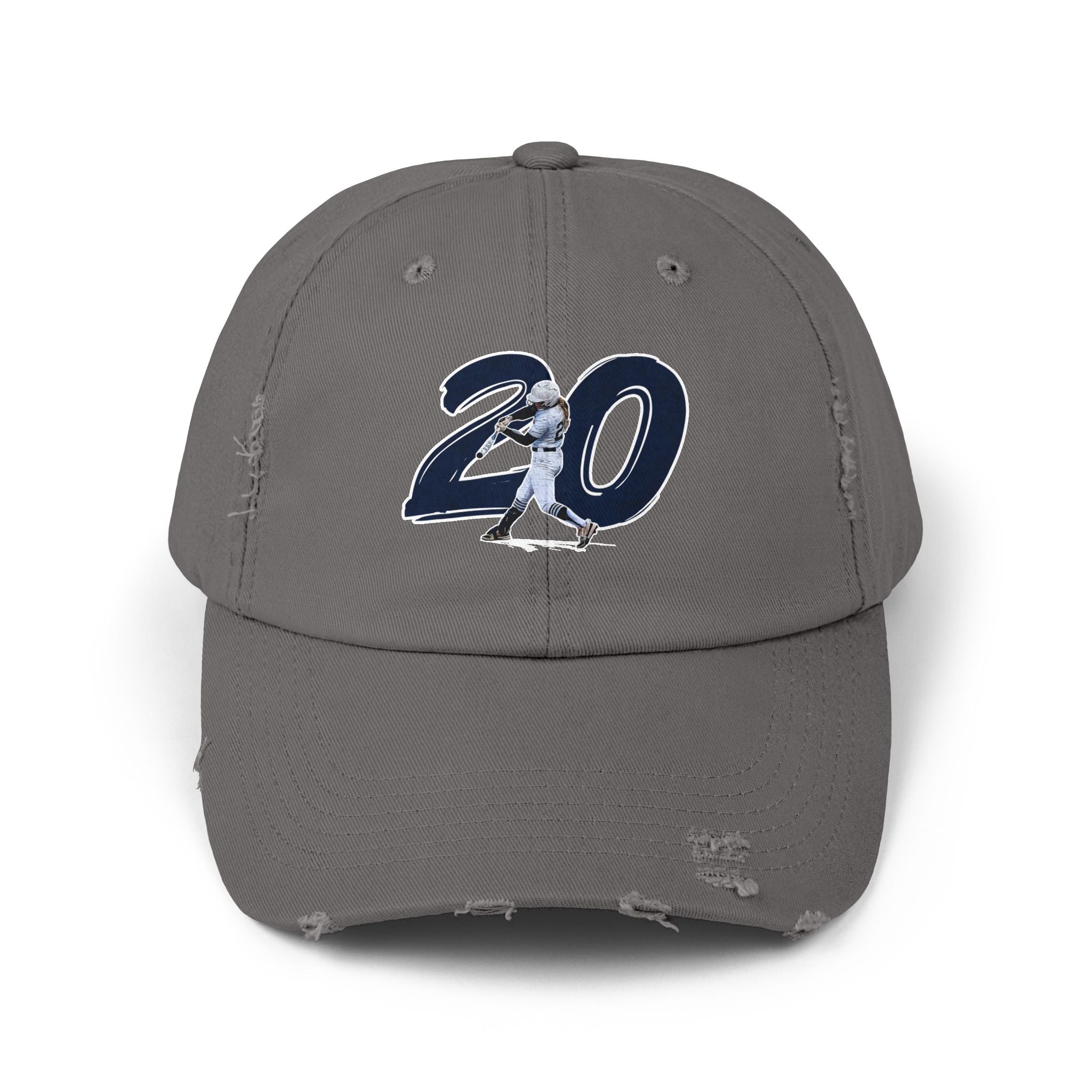 Haylie Brunson Distressed Dad Cap