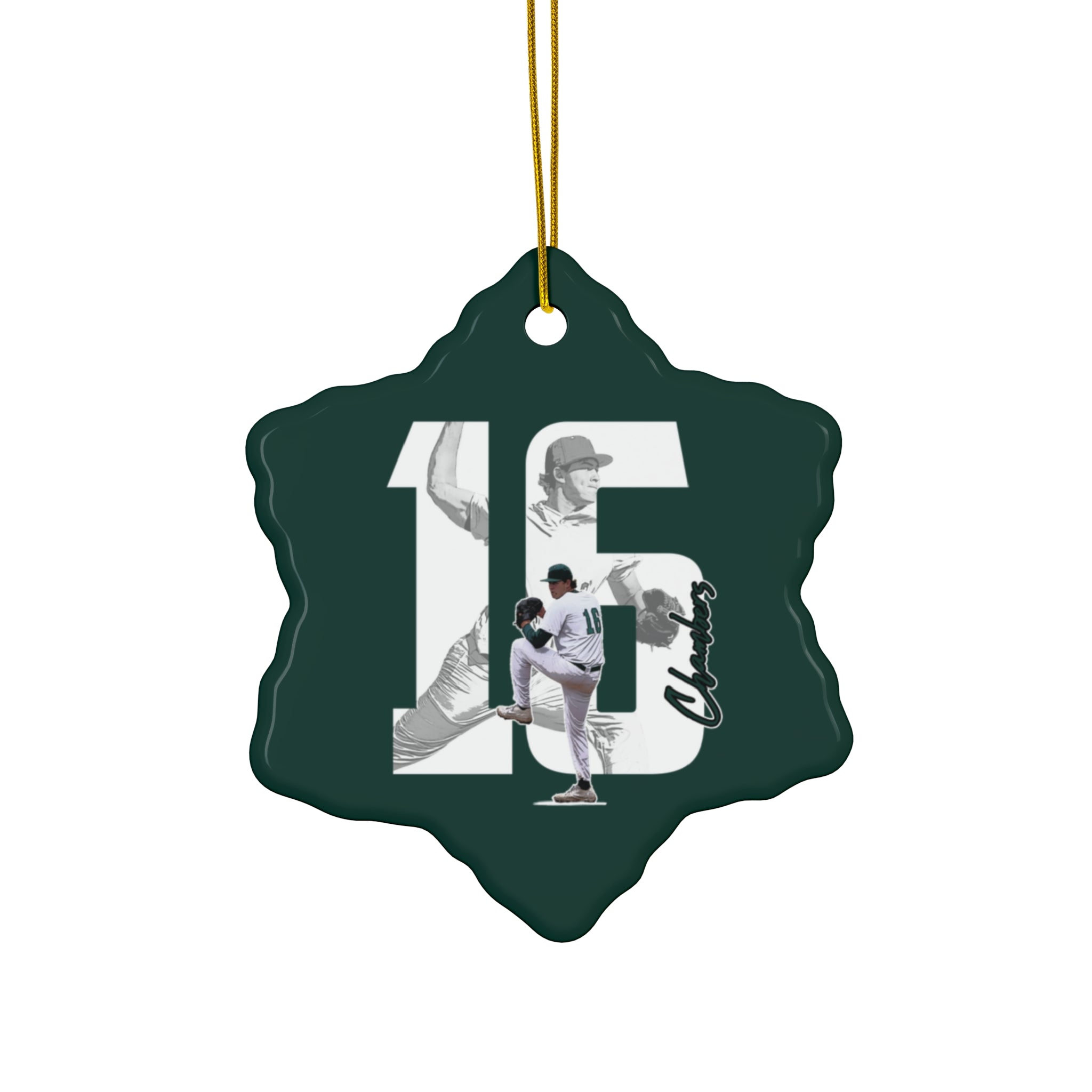 Brady Chambers Ceramic Ornament