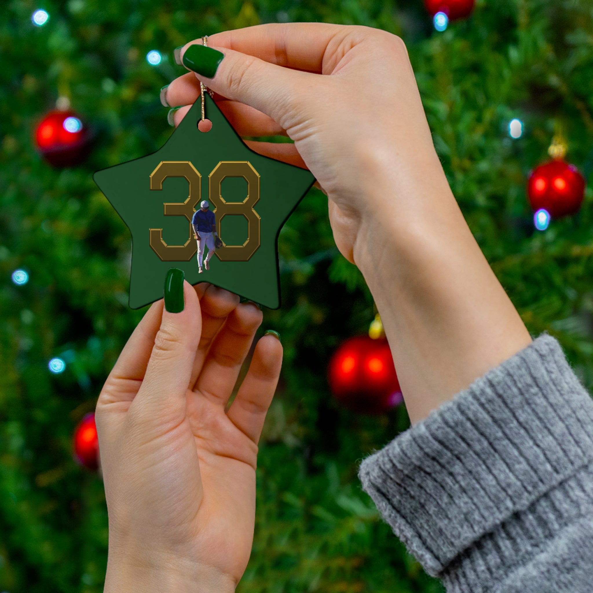 Brayden Macaluso Ceramic Ornament