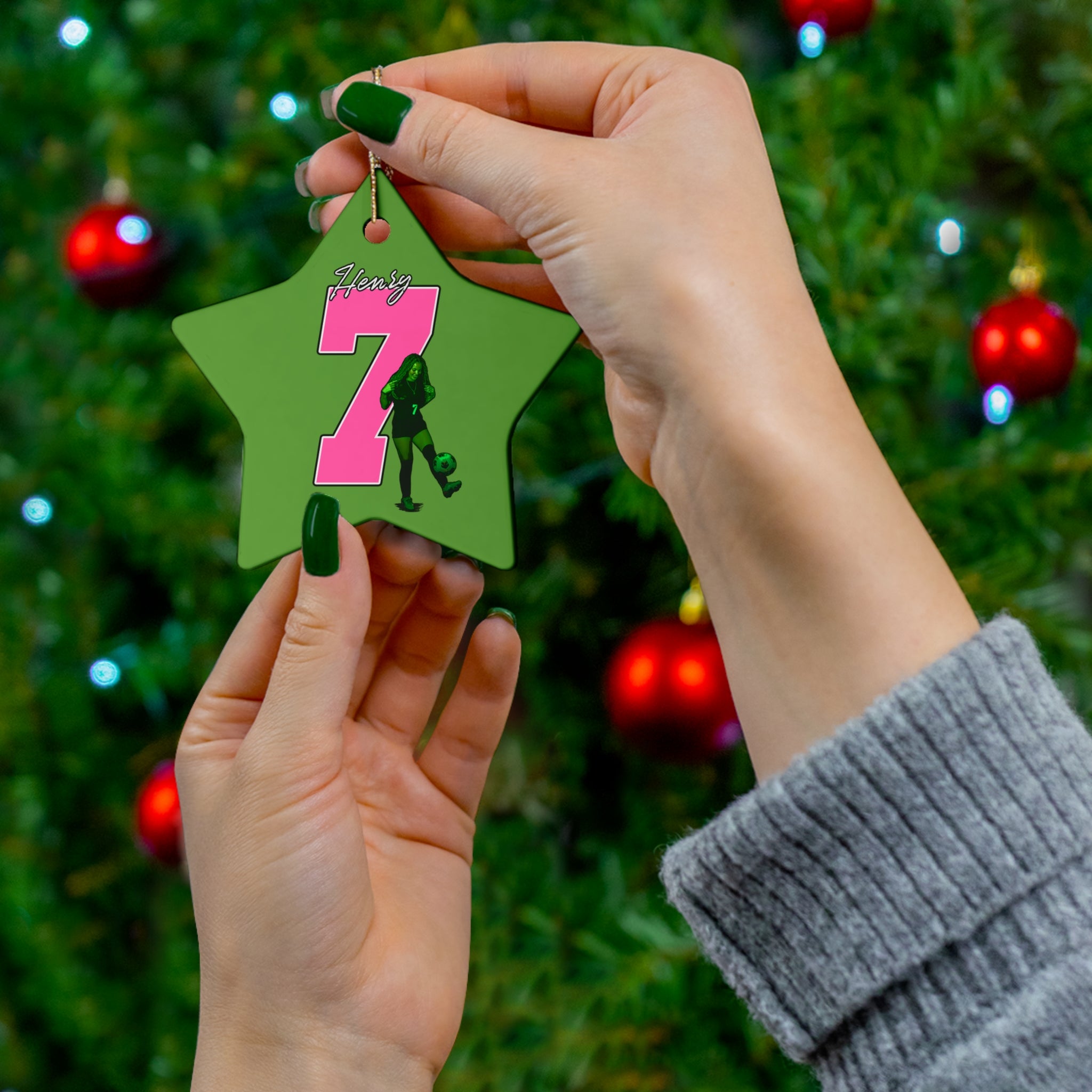 Kam'Ryn Henry Ceramic Ornament