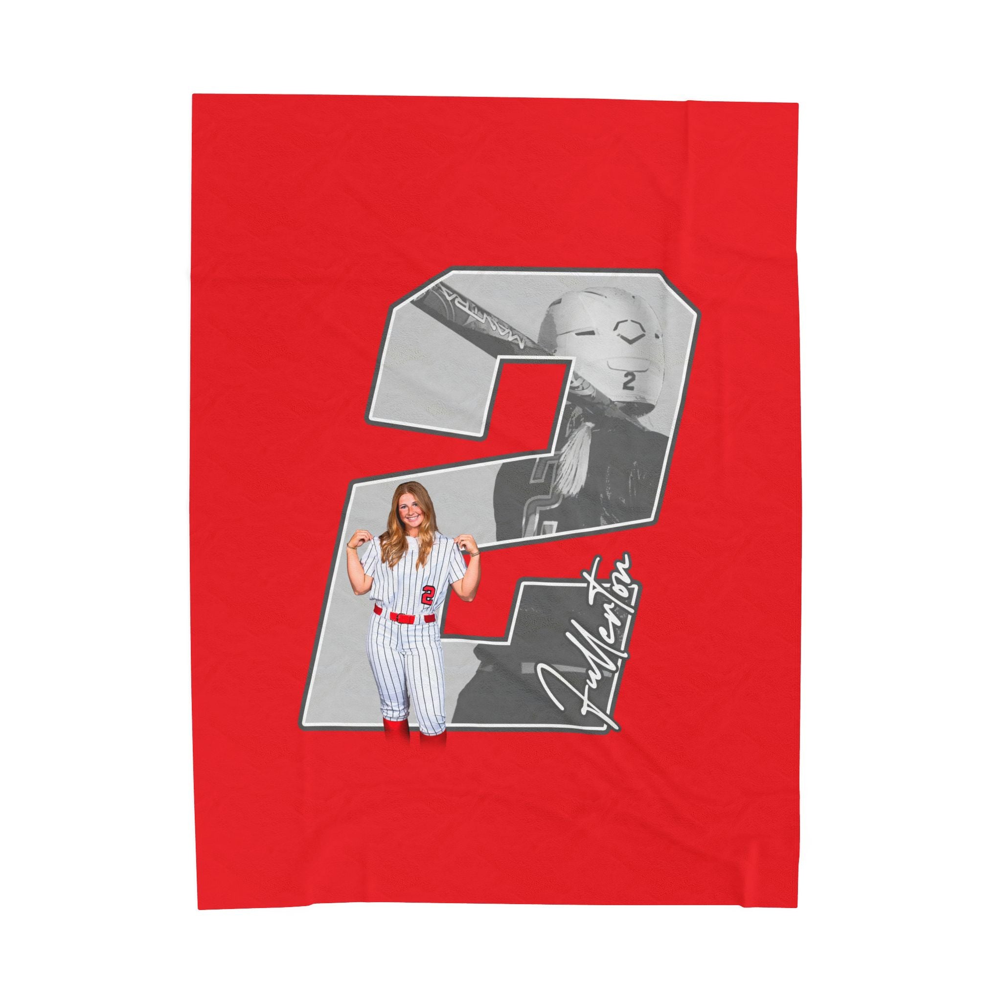 Cydney Fullerton Velveteen Plush Blanket