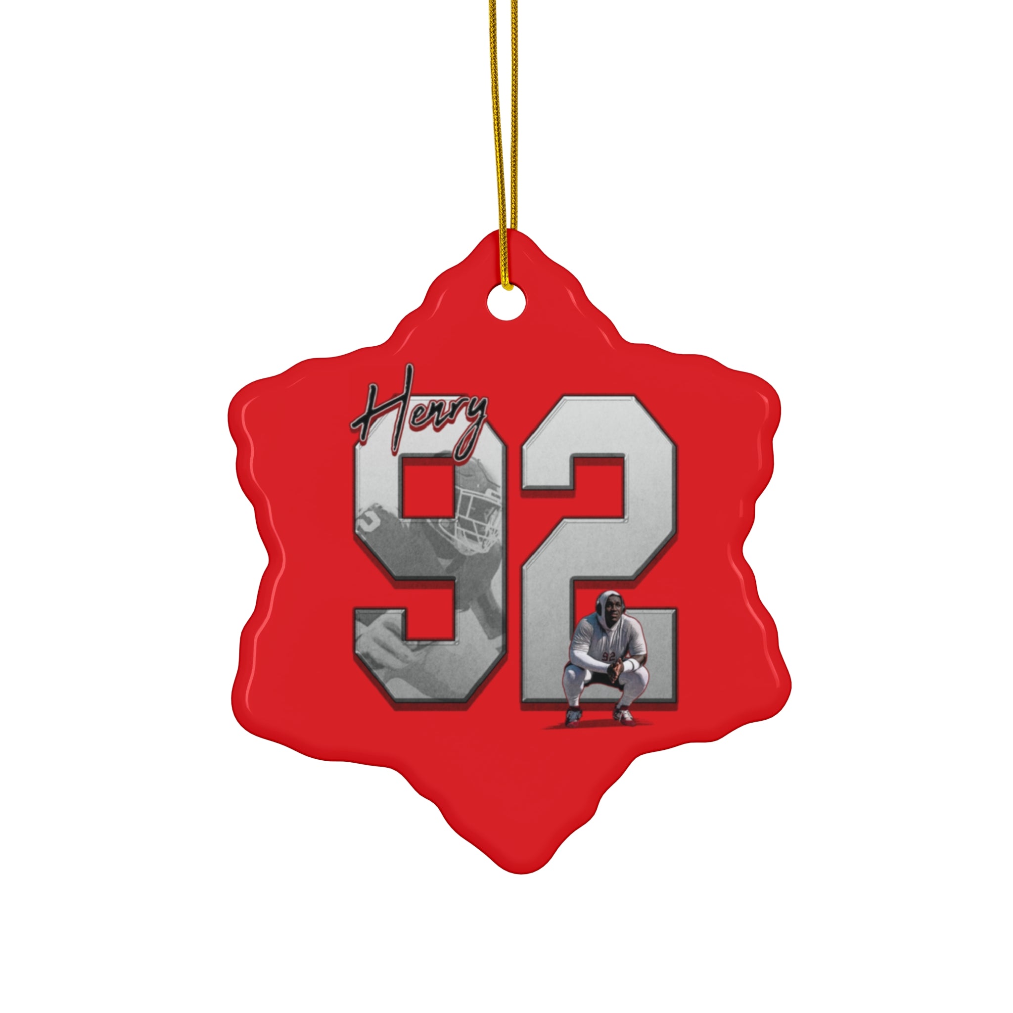 Jacob Henry Ceramic Ornament