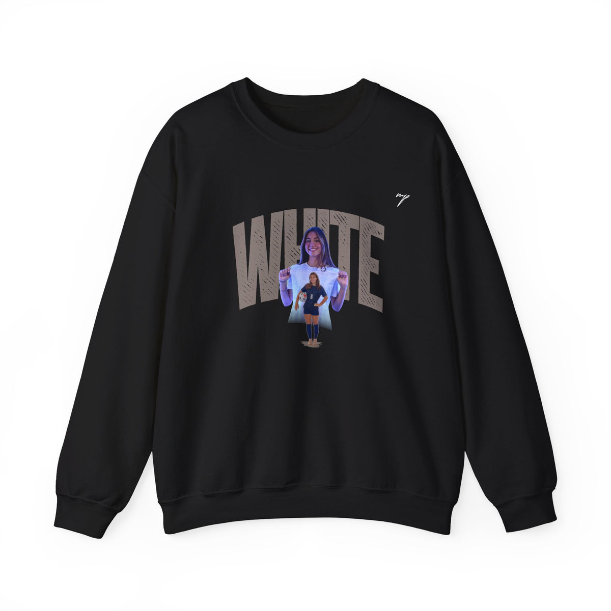 Siena White Crewneck