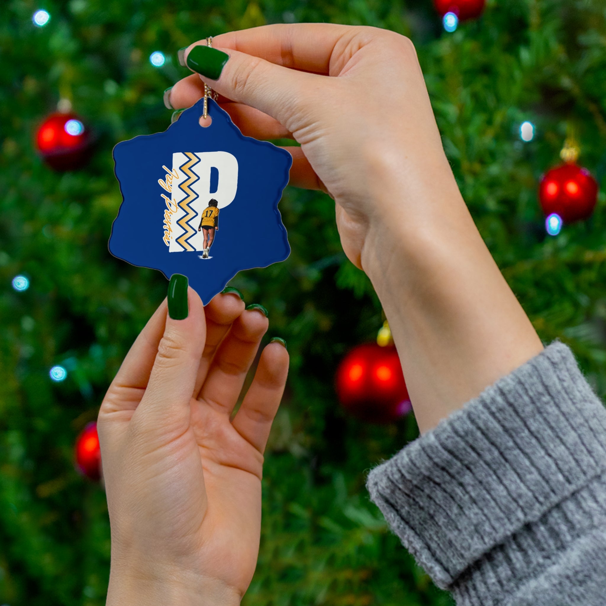 Izzy Prestia Ceramic Ornament