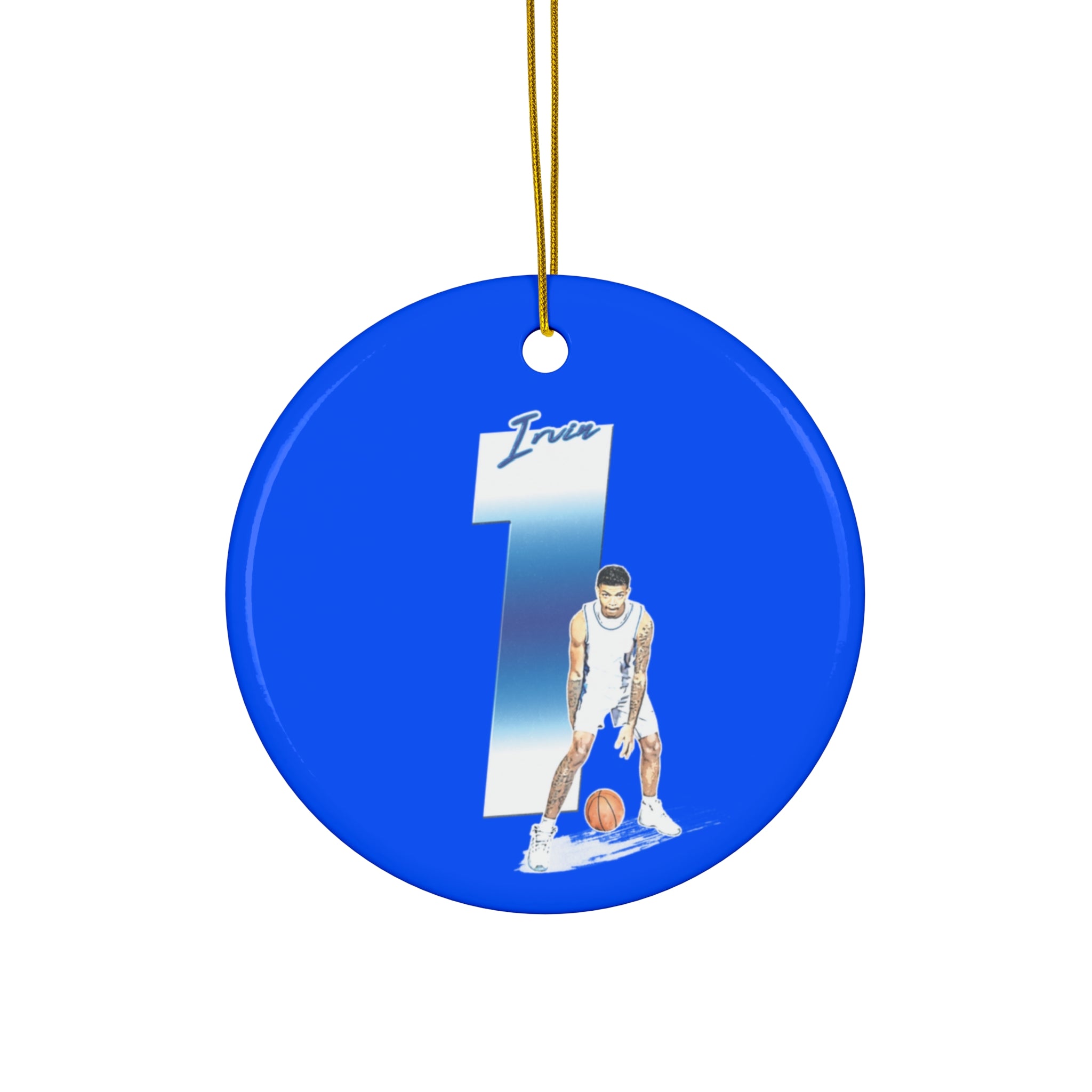 Keion Irvin Ceramic Ornament