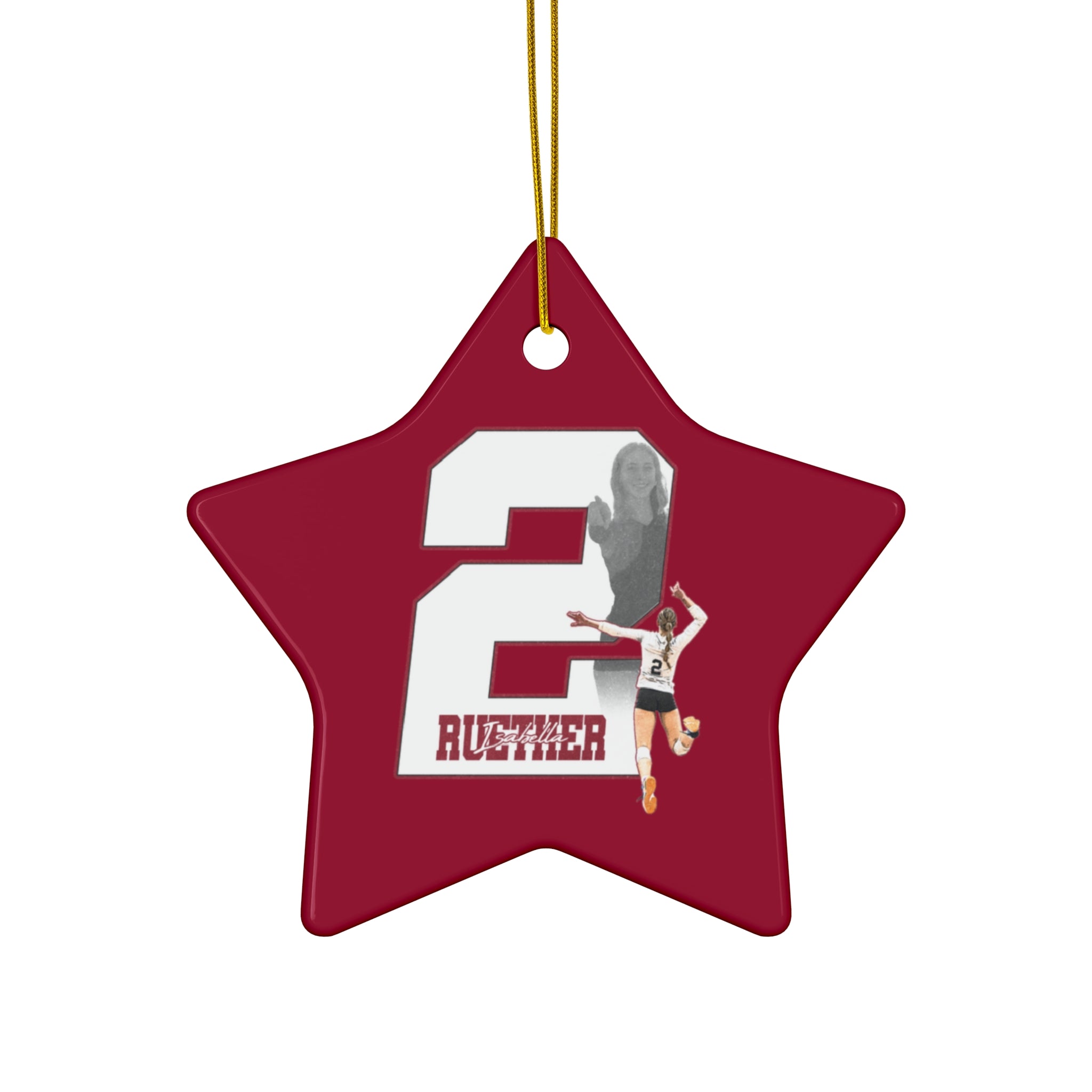 Isabella Ruether Ceramic Ornament