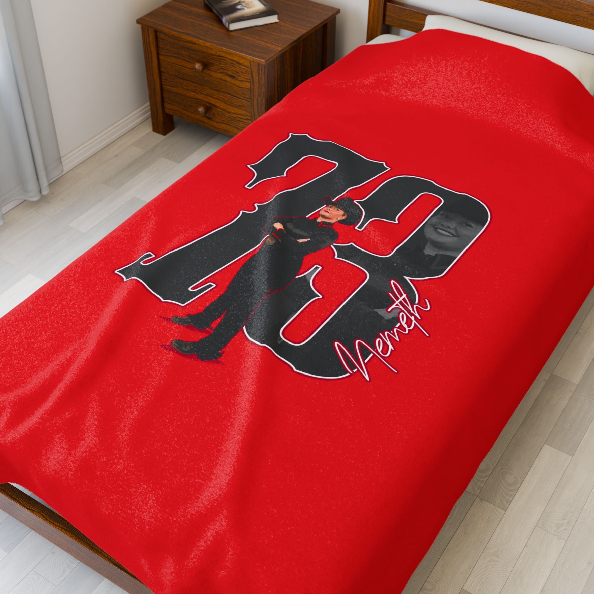 Aviana Nemeth Velveteen Plush Blanket