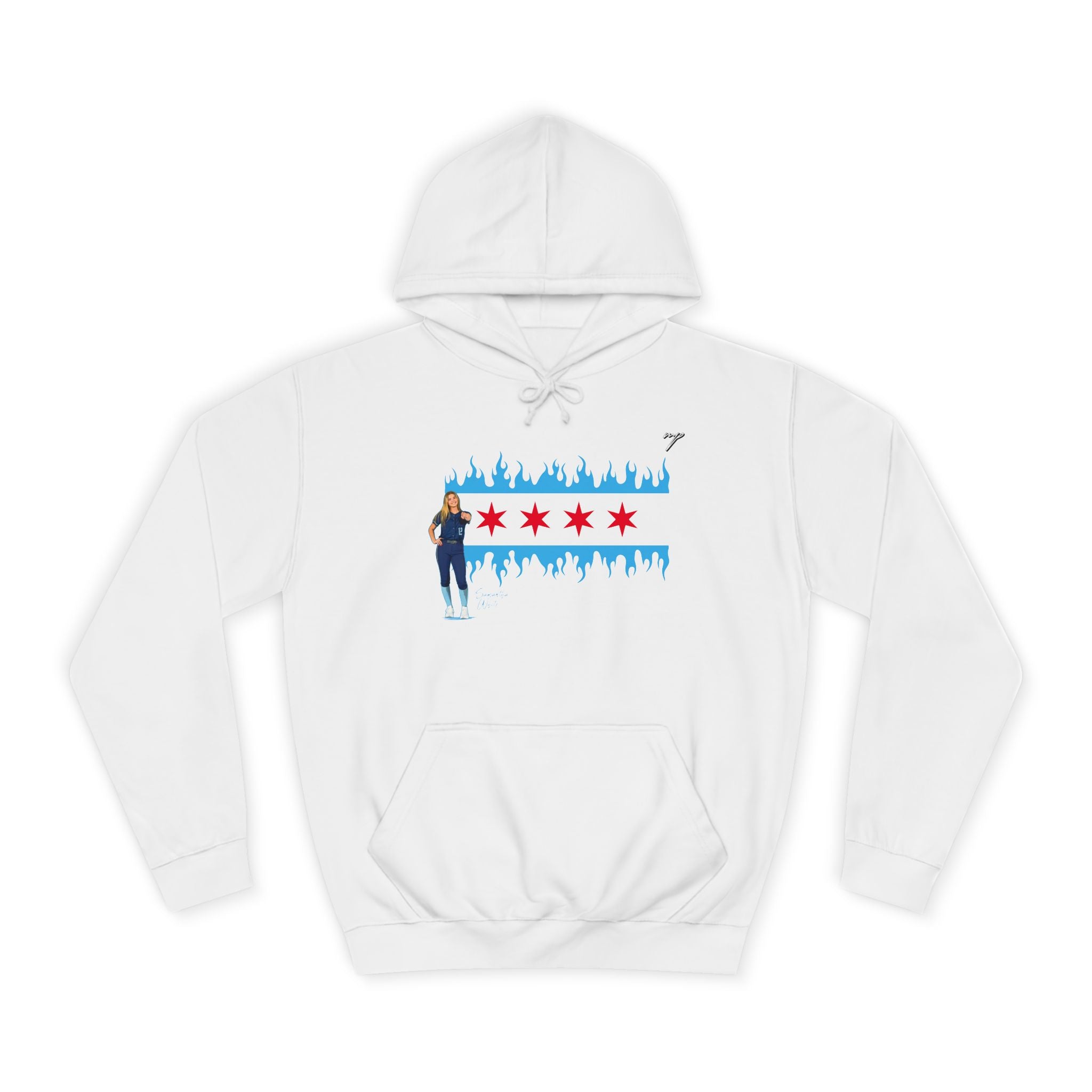 Samantha White Hoodie