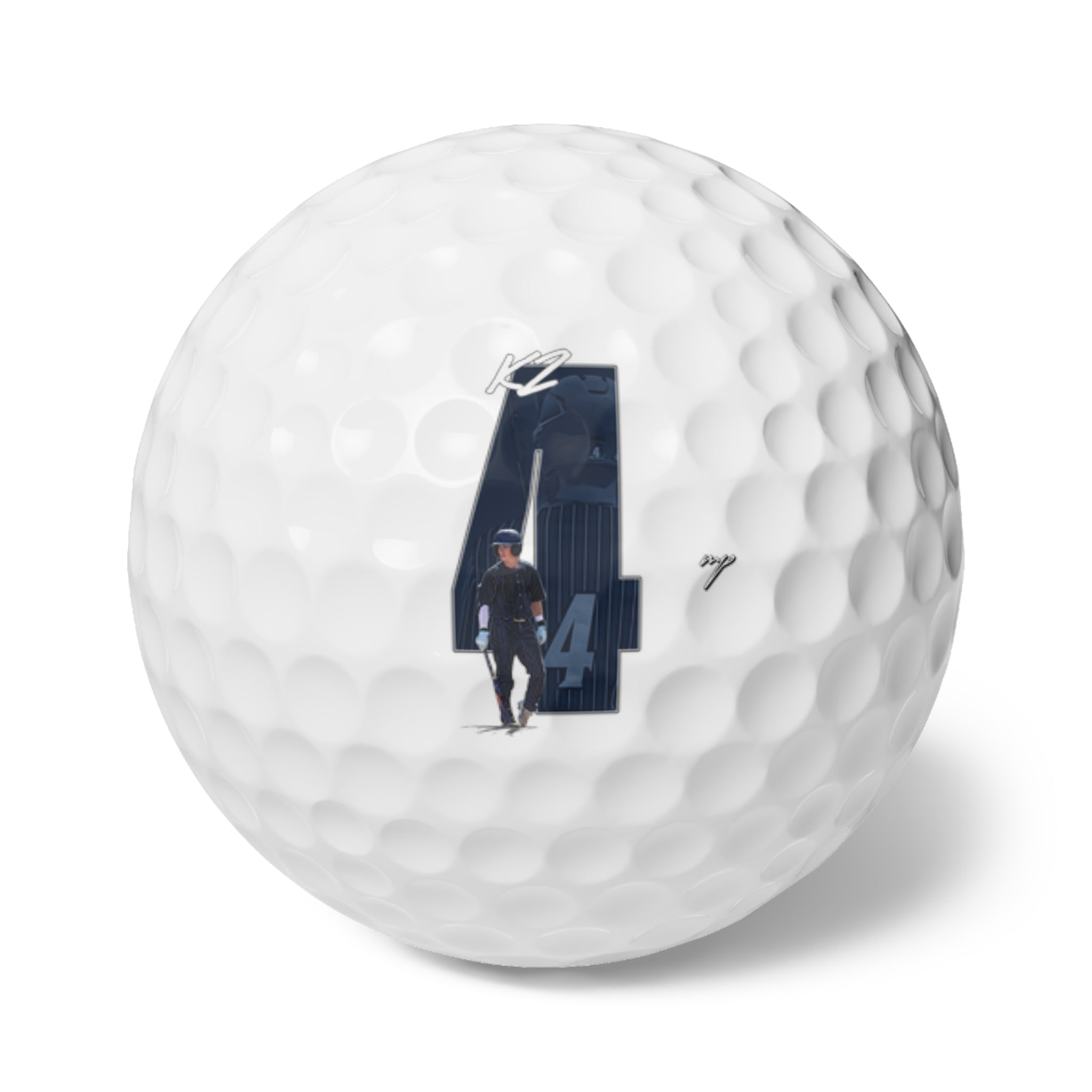 Kevin Zanin Golf Balls, 6pc