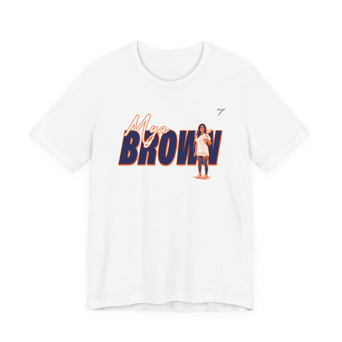 Mya Brown Graphic Tee