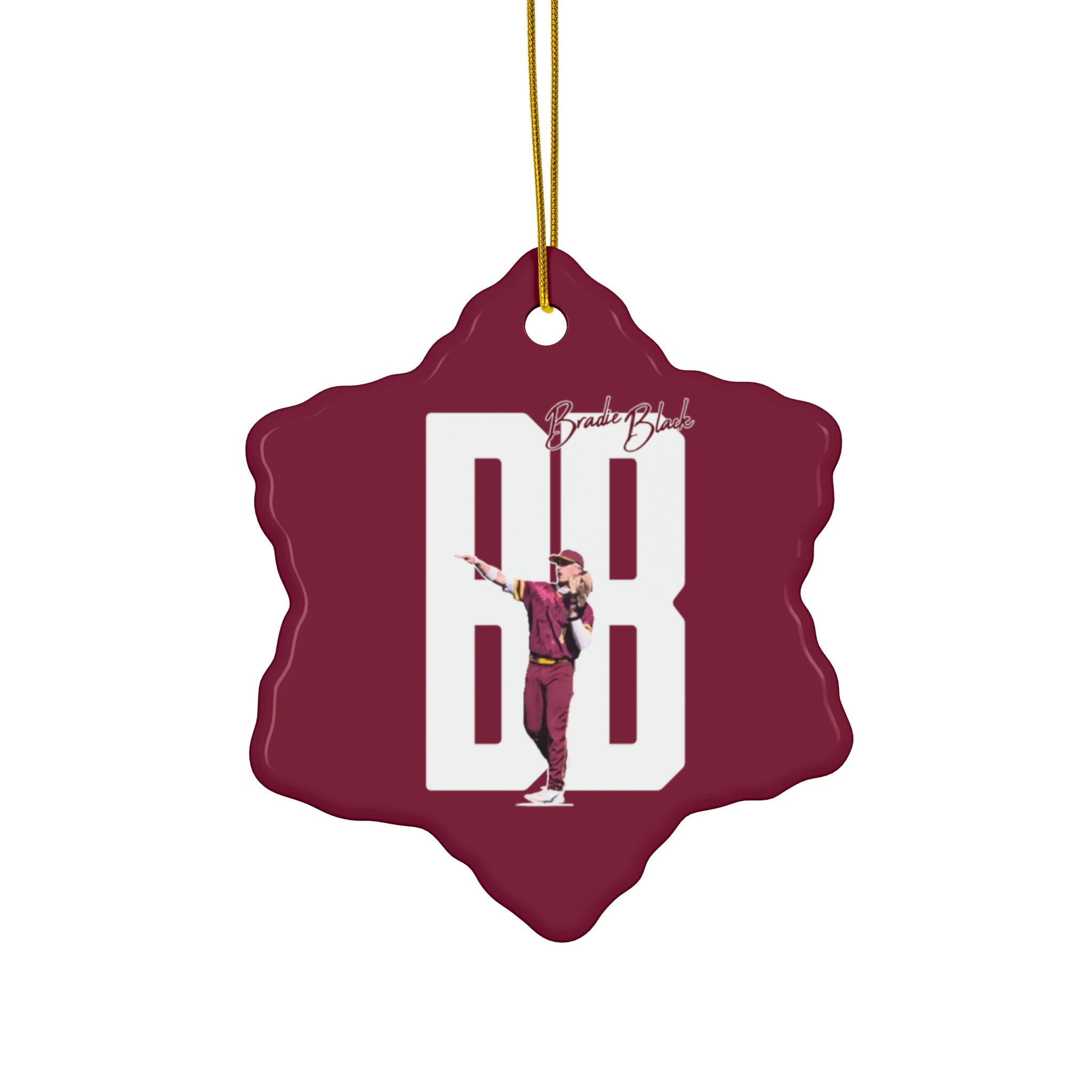 Bradie Black Ornament