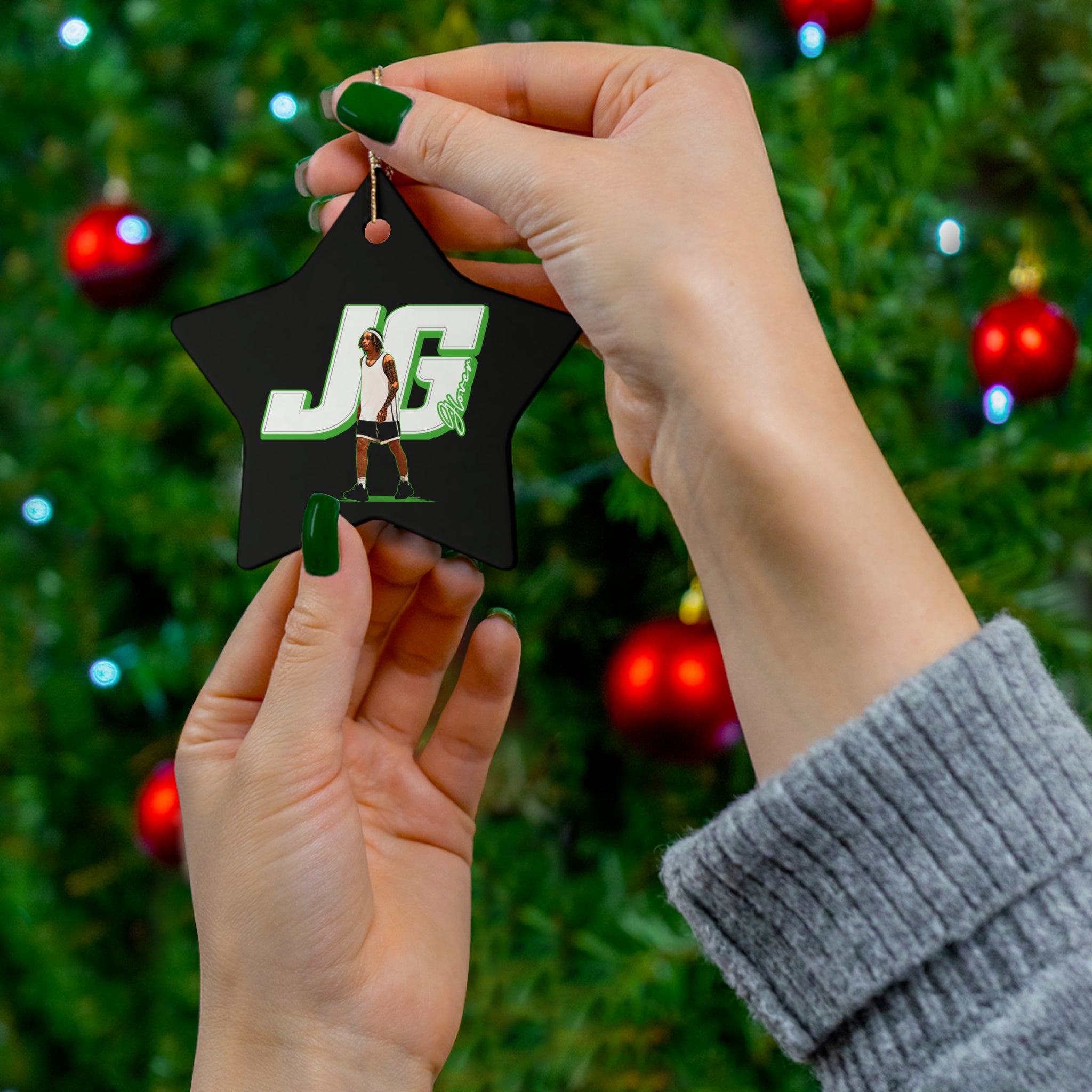 Jeremiah Glover Ceramic Ornament
