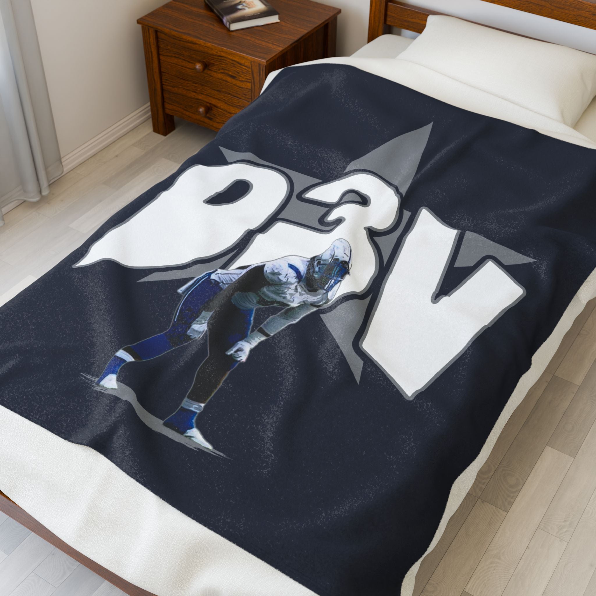 Devon Sanders Velveteen Plush Blanket