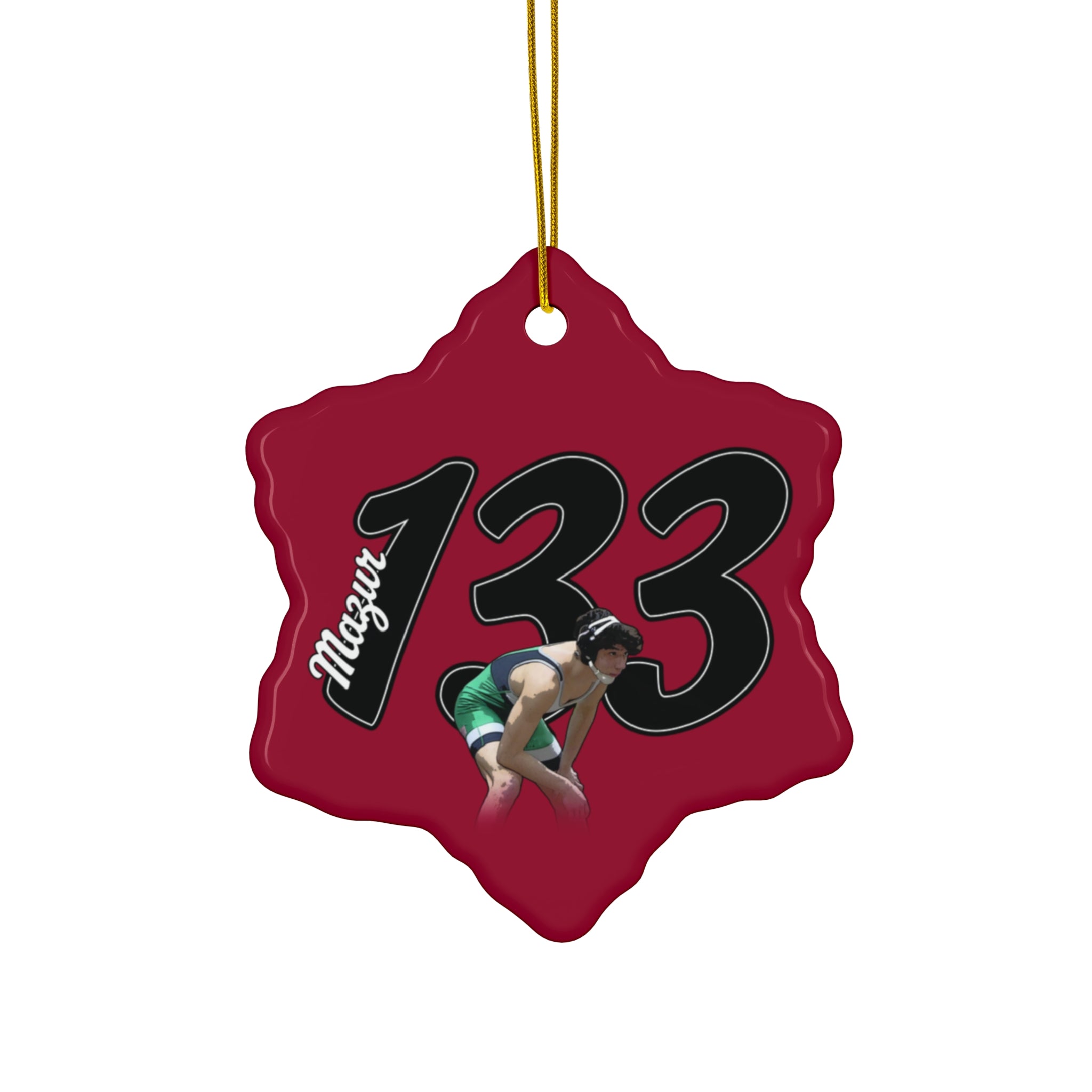 Chris Mazur Ceramic Ornament