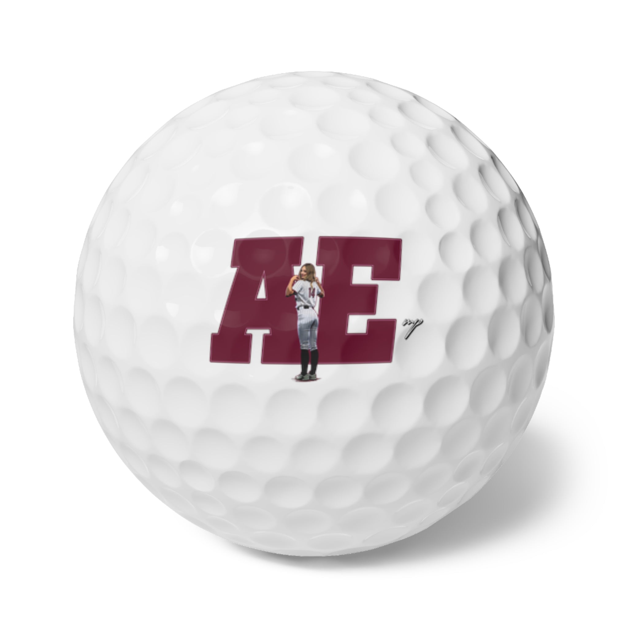Audri Elias Golf Balls, 6pc