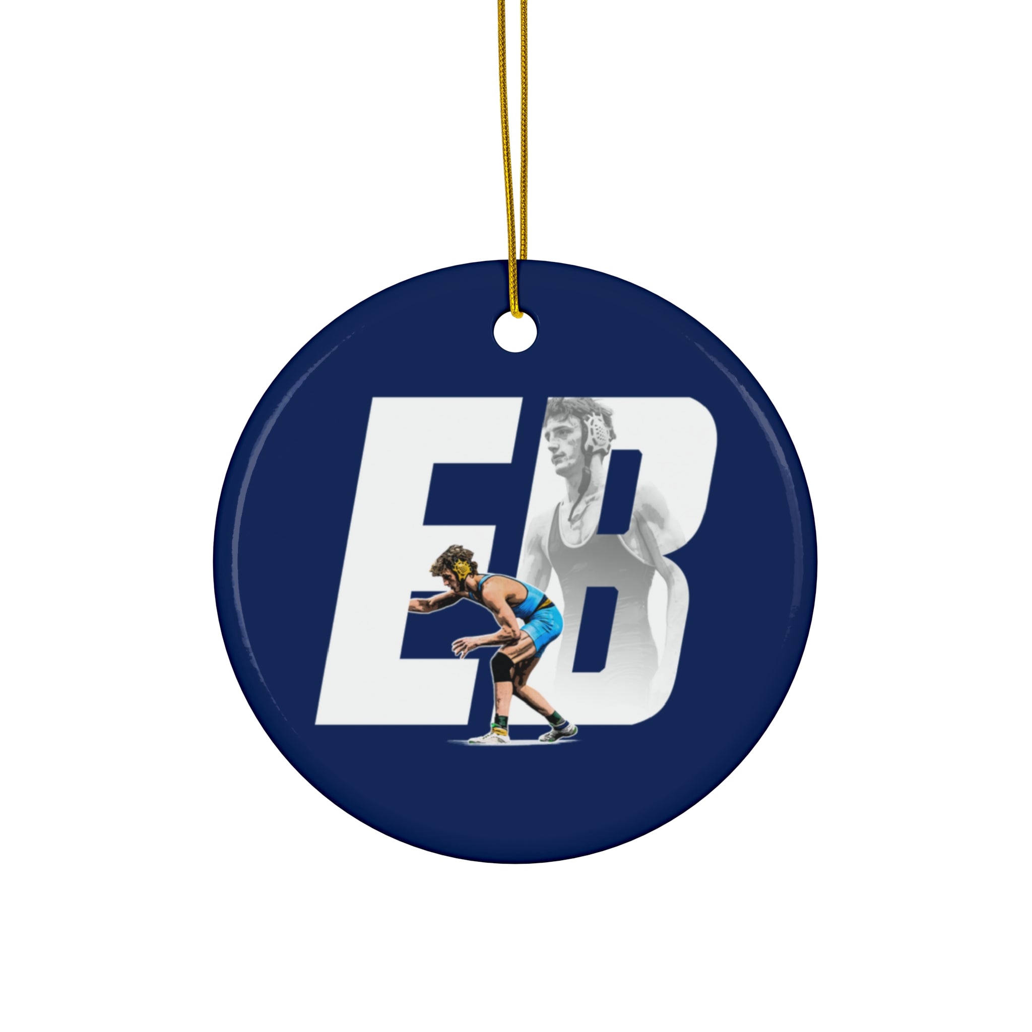 Ethan Barr Ceramic Ornament