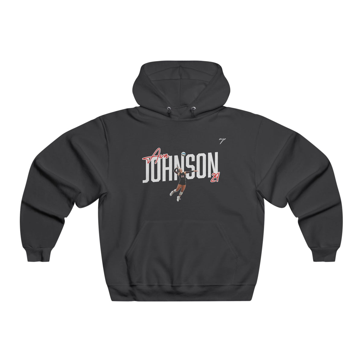Ava Johnson Vintage Hoodie (Front + Back)