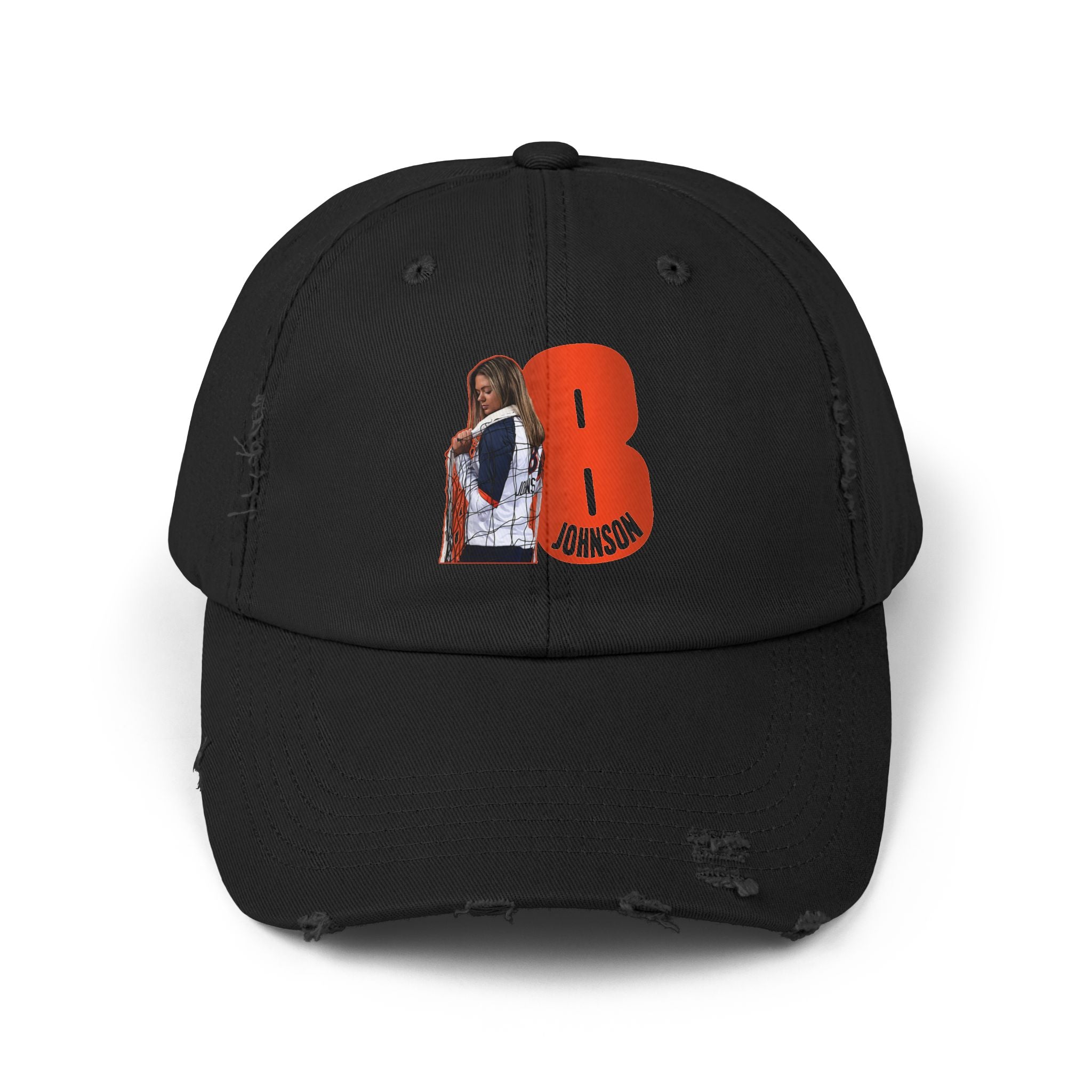 Kate Johnson Distressed Dad Cap