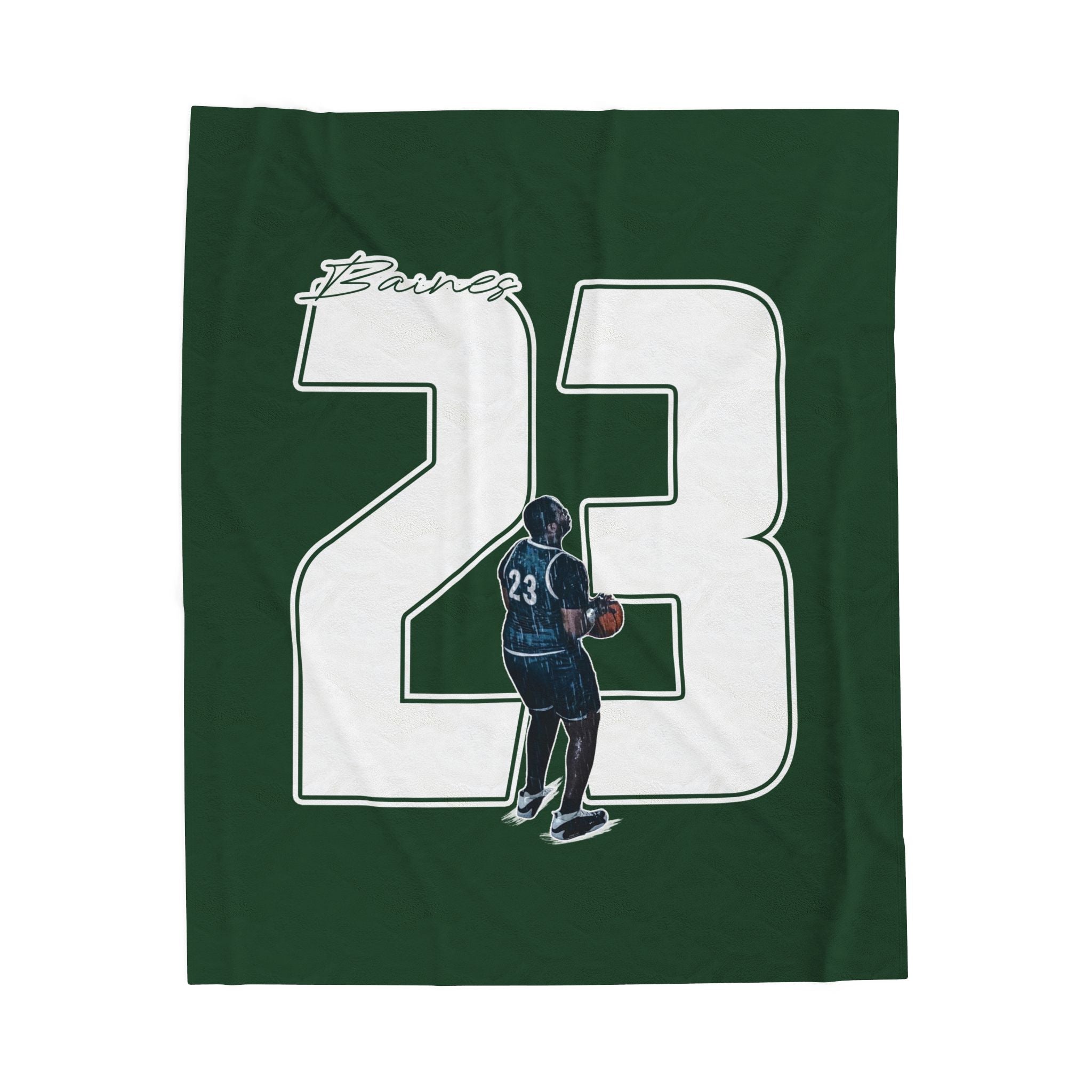 Ashton Baines Velveteen Plush Blanket
