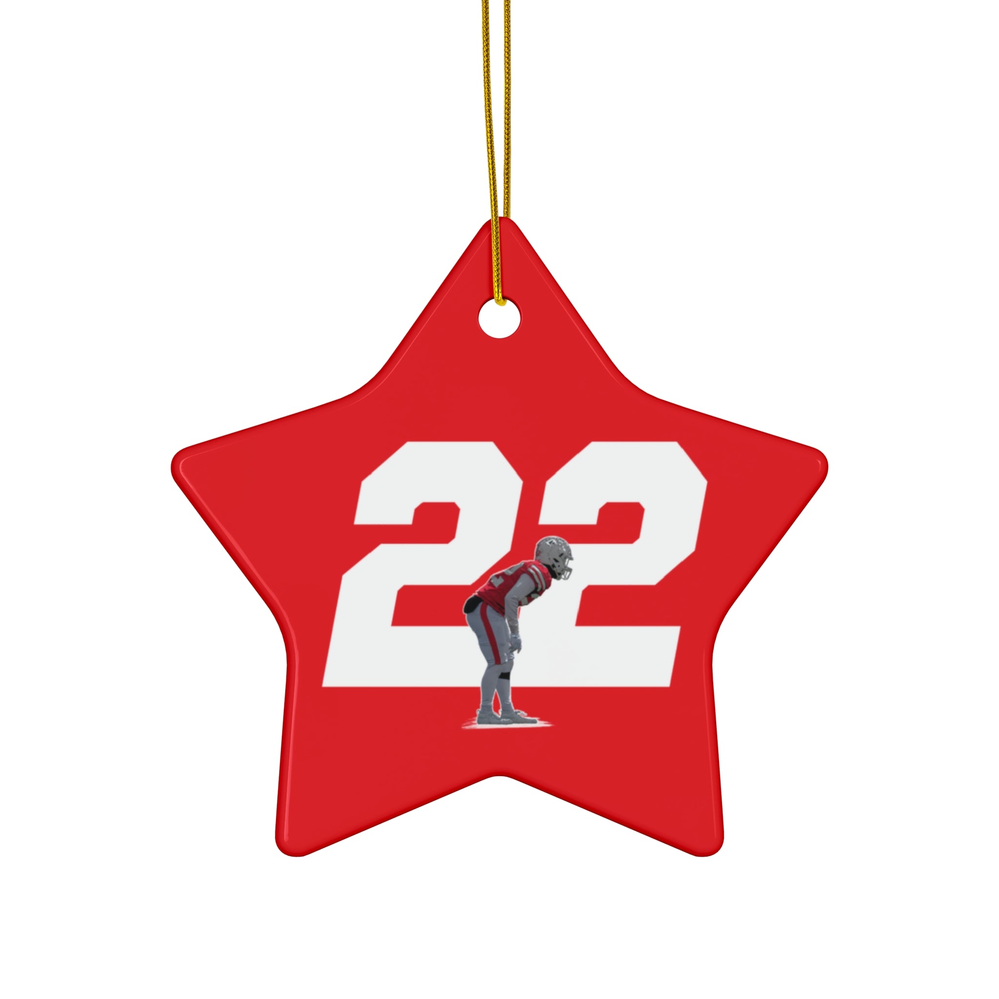 Kaiden Jacobsen Ceramic Ornament