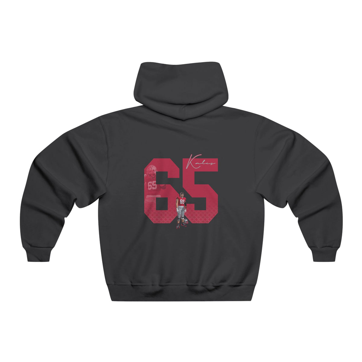 Jimmy Kalis Vintage Hoodie (Front + Back)