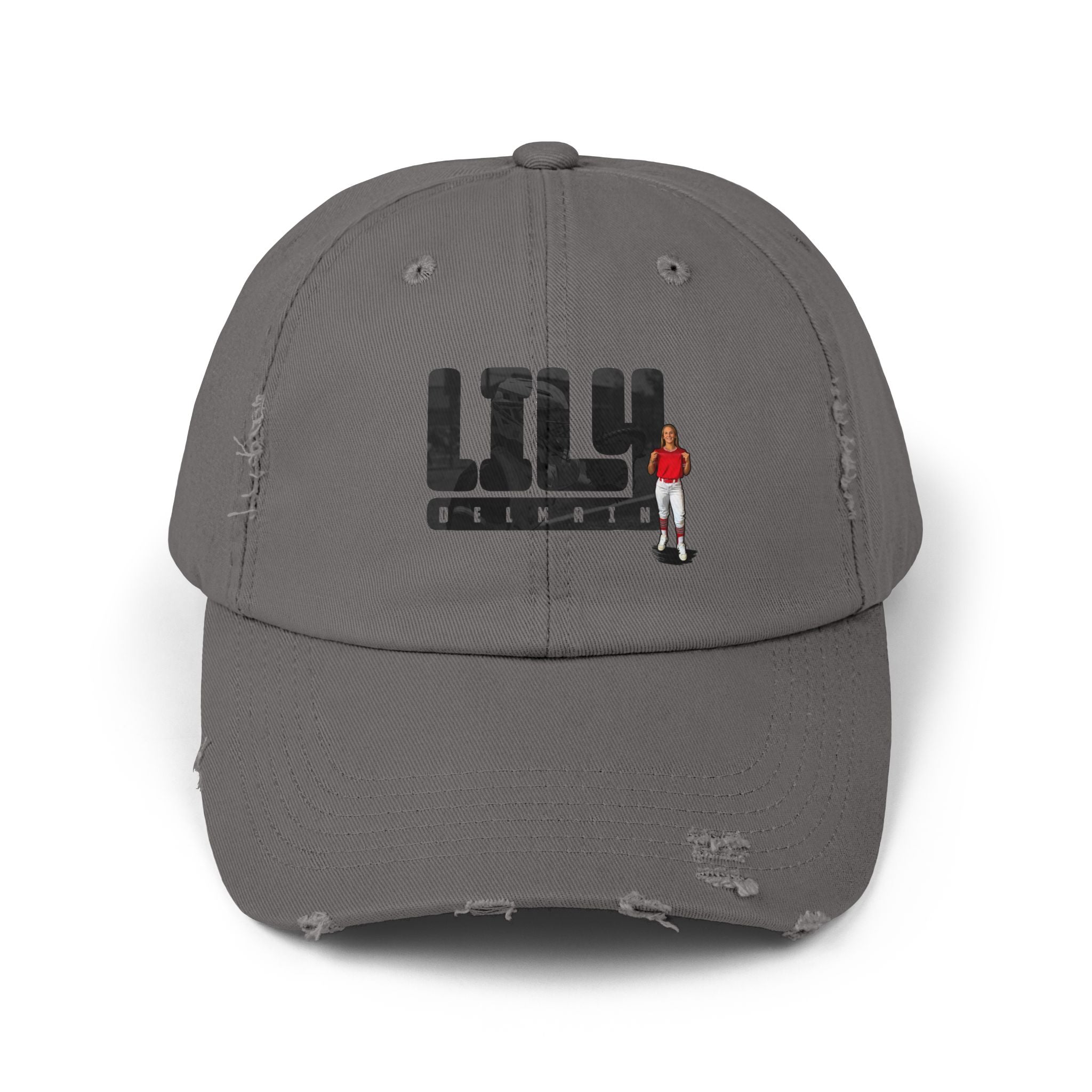 Lily Delmain Distressed Dad Cap