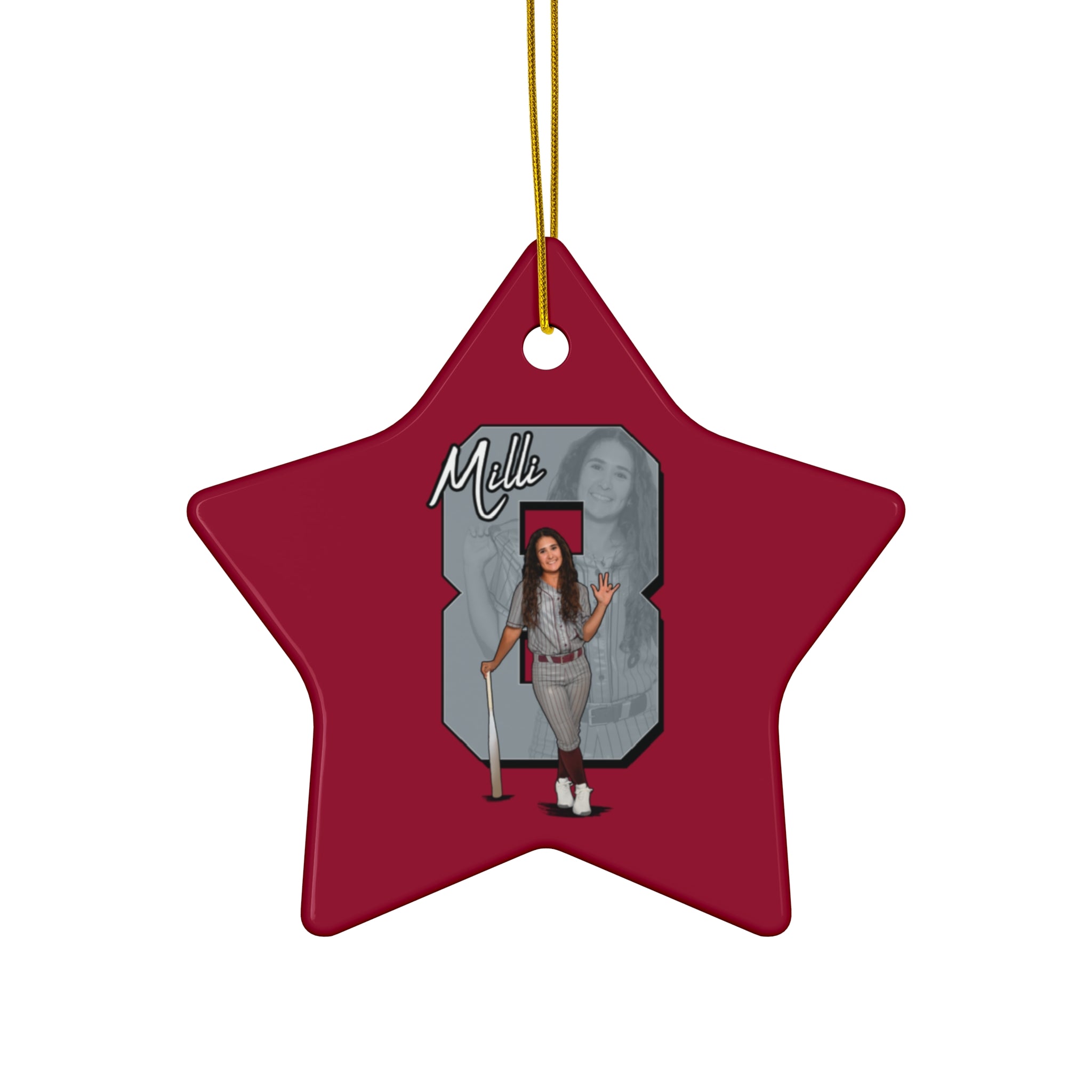 Amelia Gutierrez Ceramic Ornament