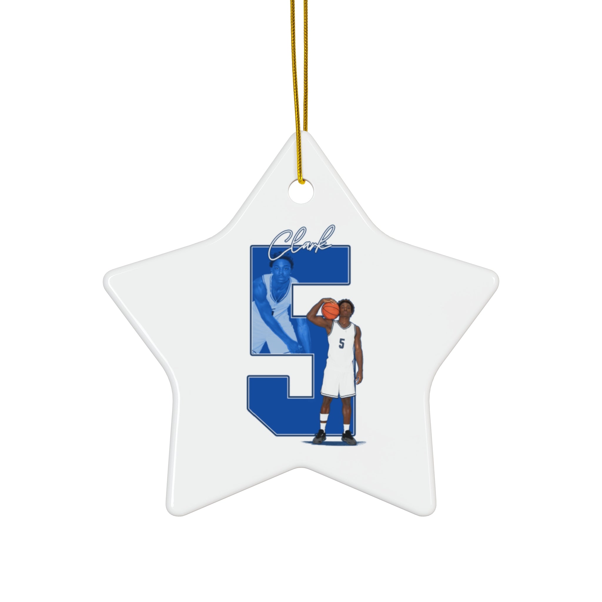 Kylan Clark Ceramic Ornament