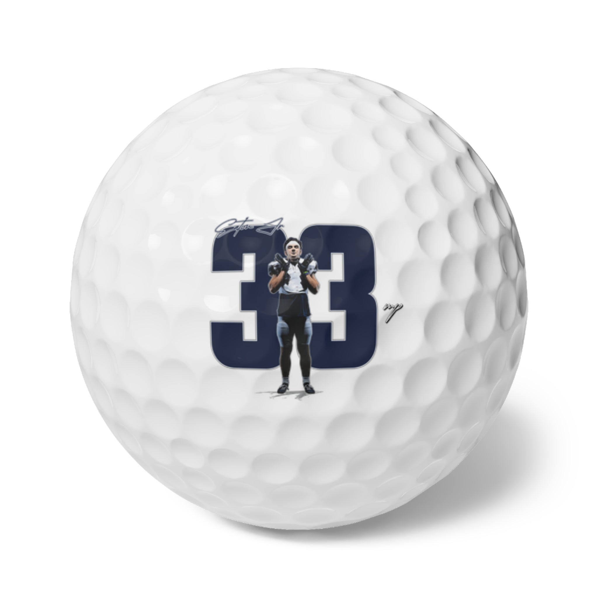 Scott Eaton Jr. Golf Balls, 6pc
