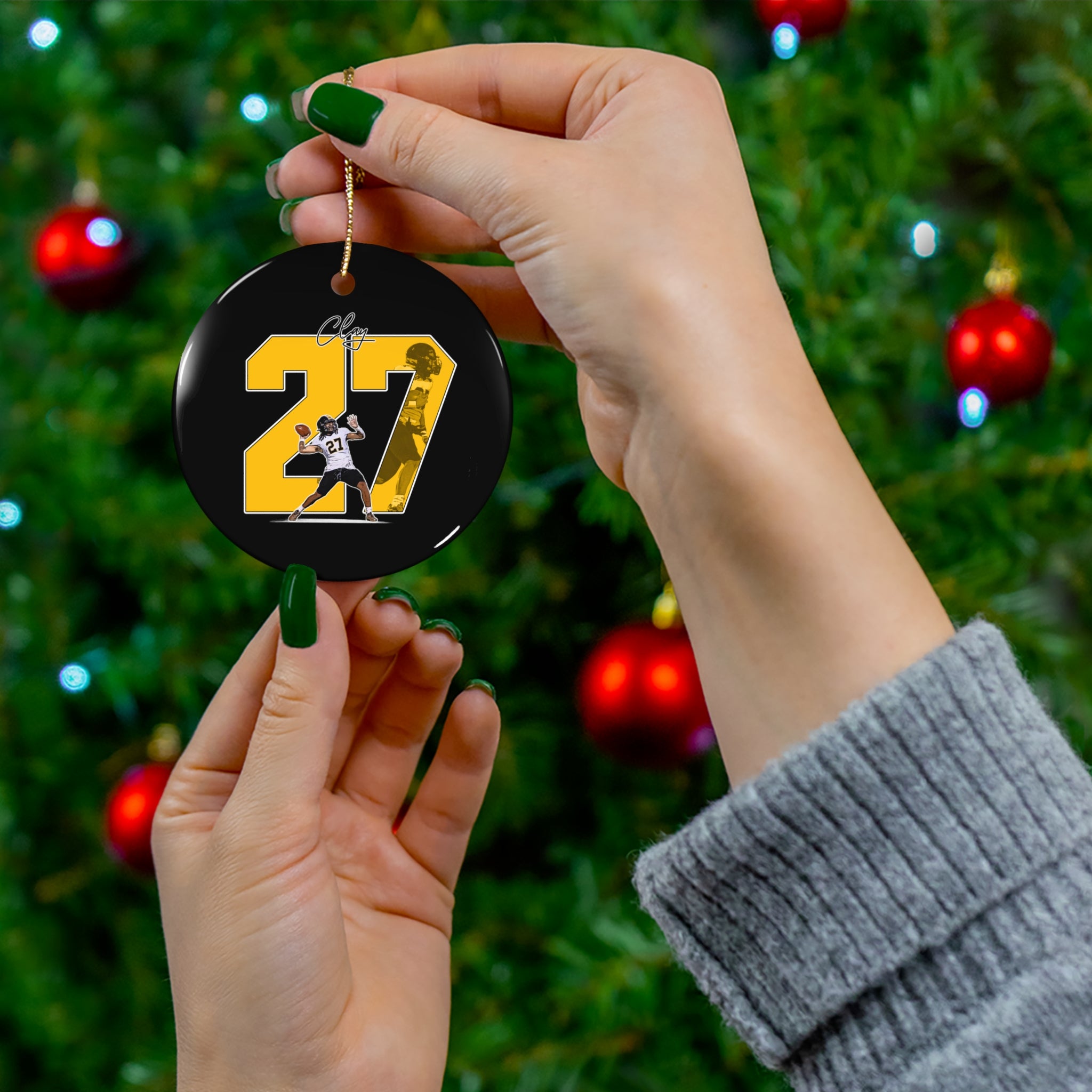 Brycen Clay Ceramic Ornament