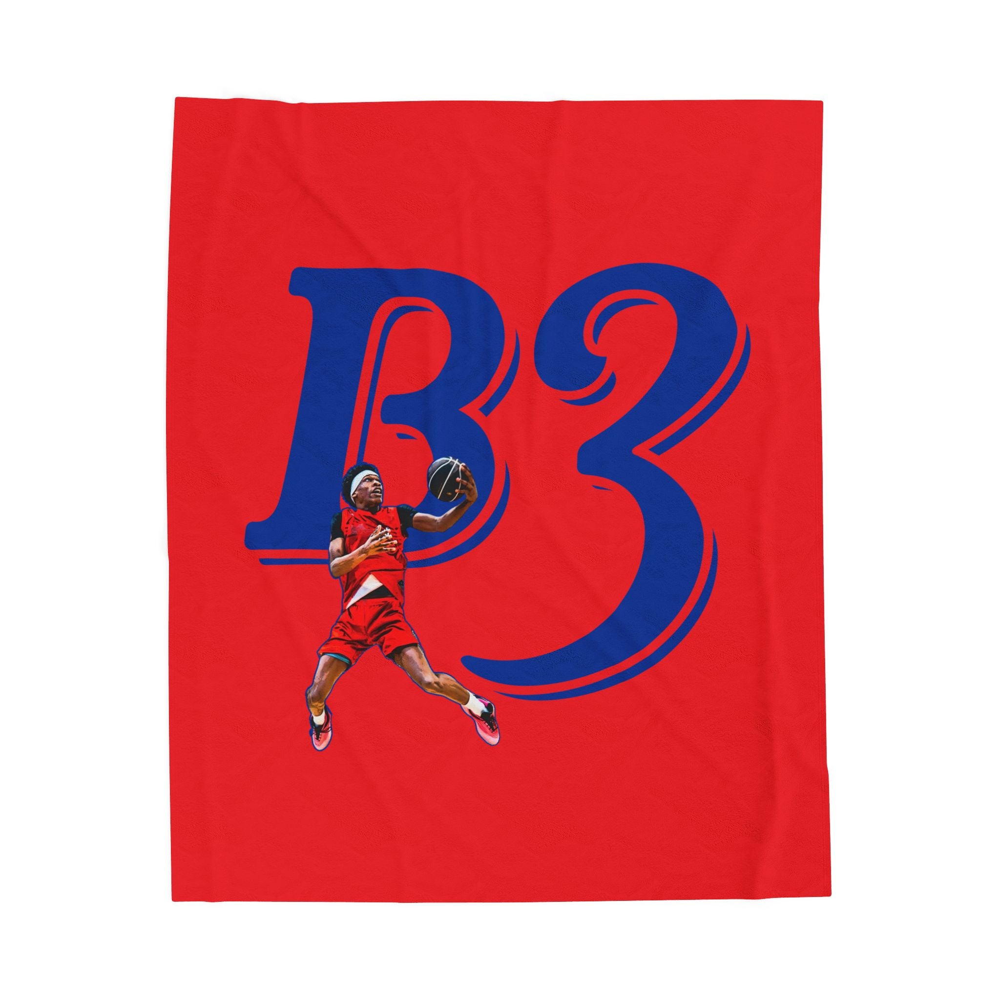 Brad Blackman Velveteen Plush Blanket
