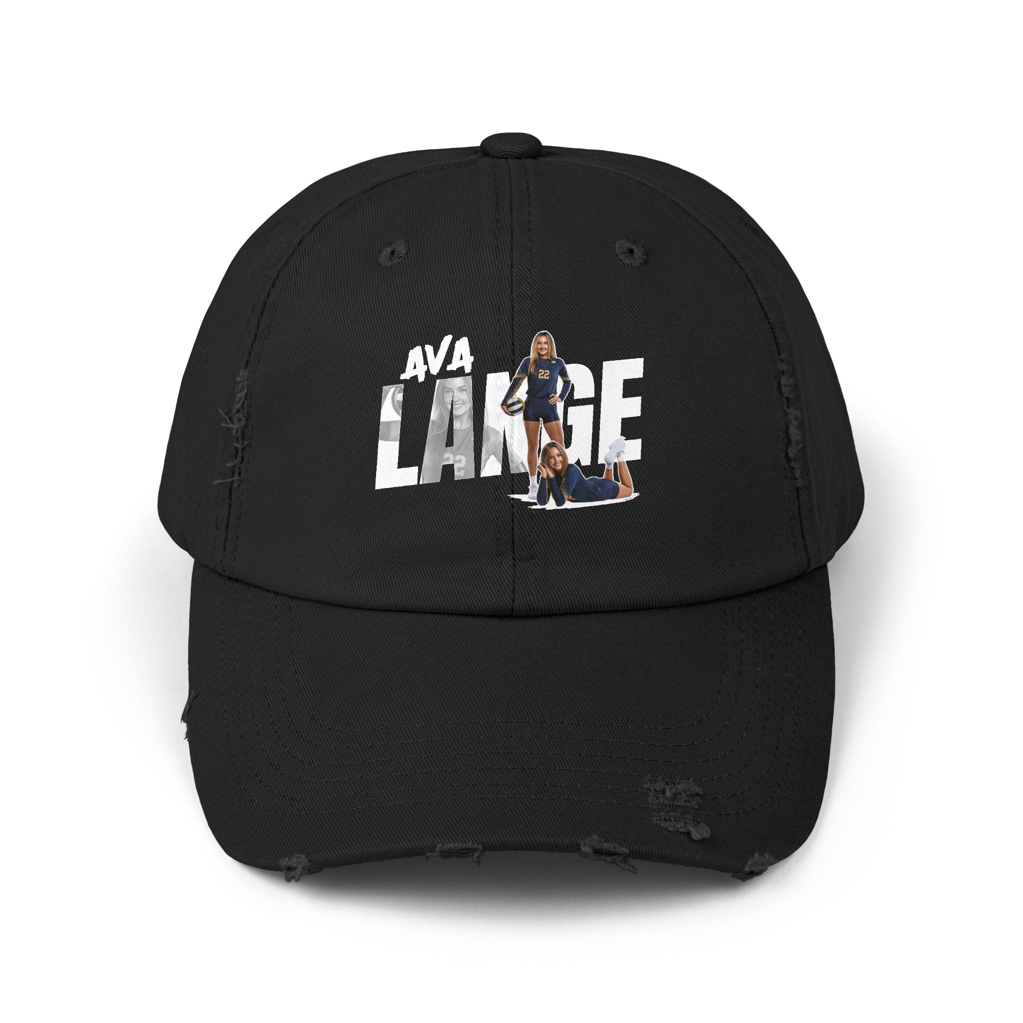 Ava Lange Distressed Dad Cap
