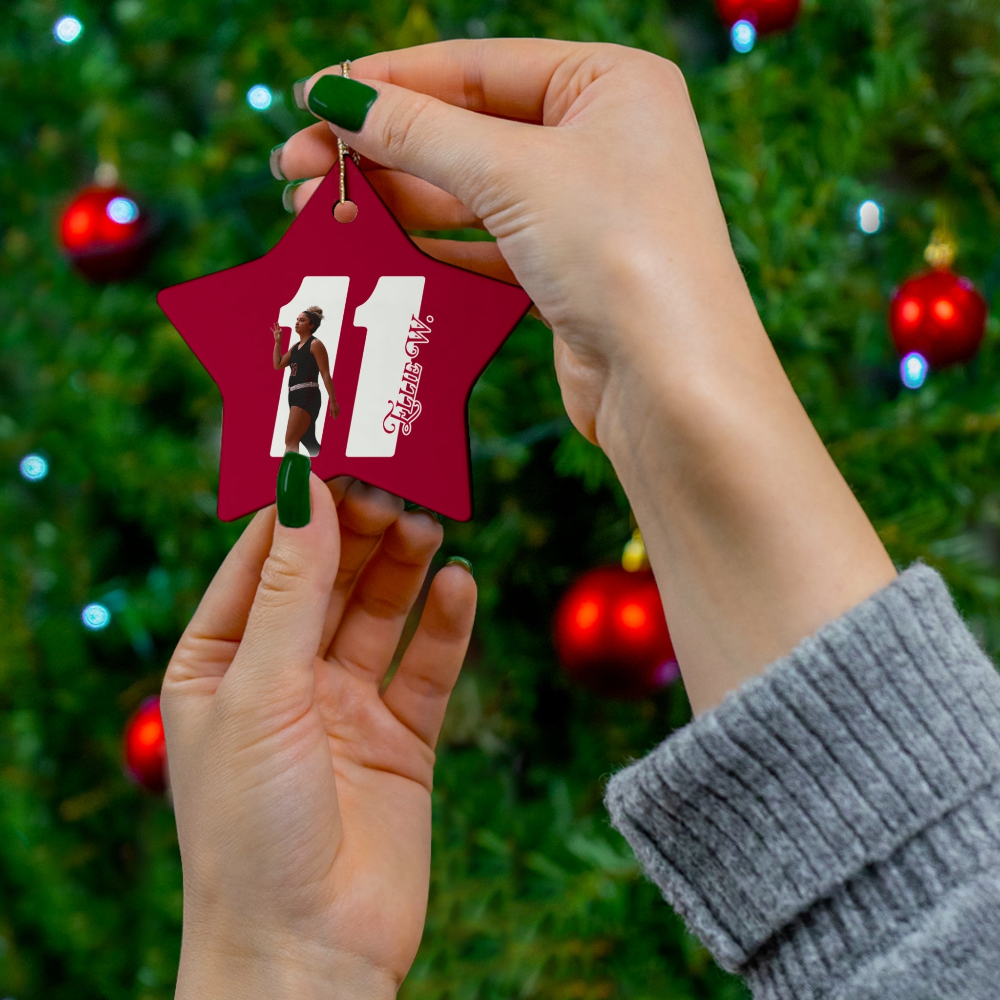 Ellie Wilkerson Ceramic Ornament